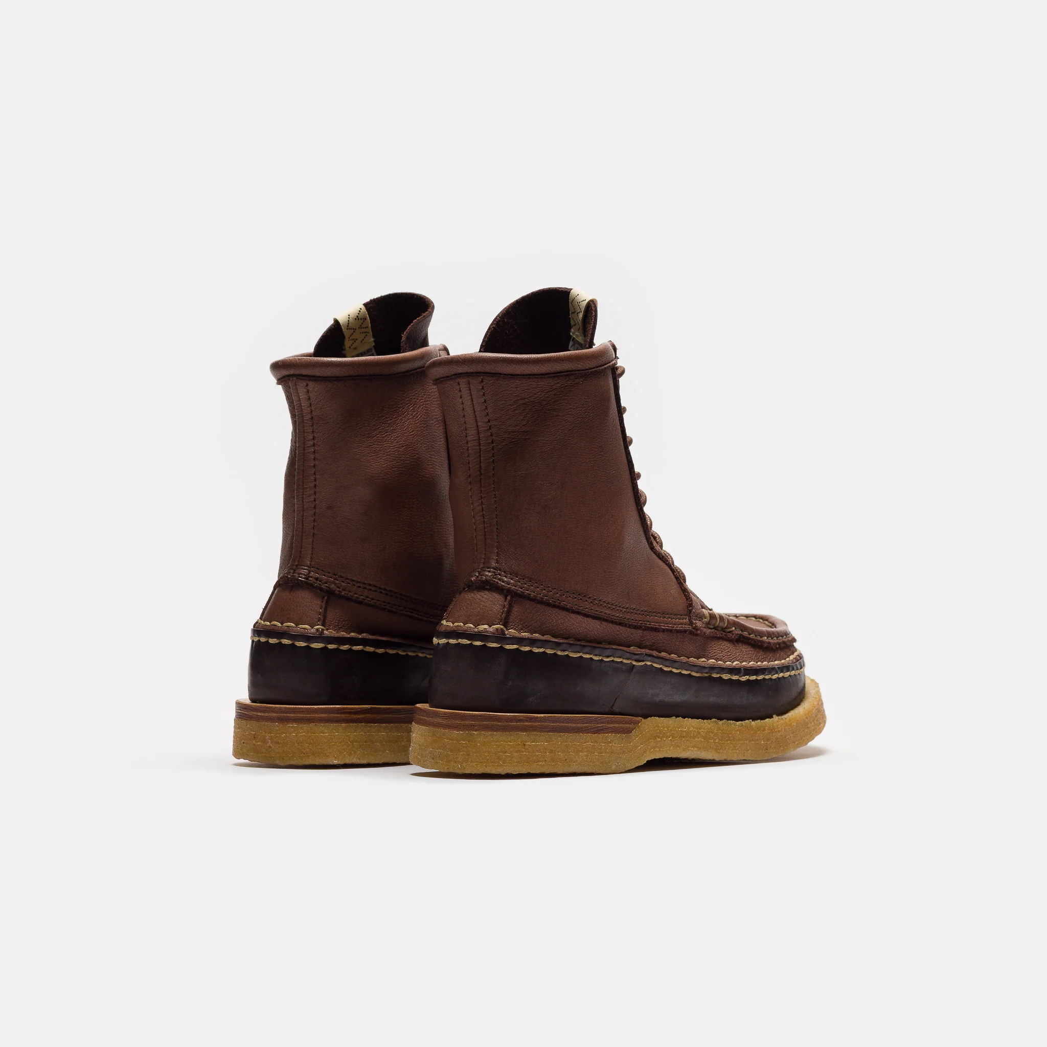 Cheekag-Folk Boot in Dark Brown - Image 4