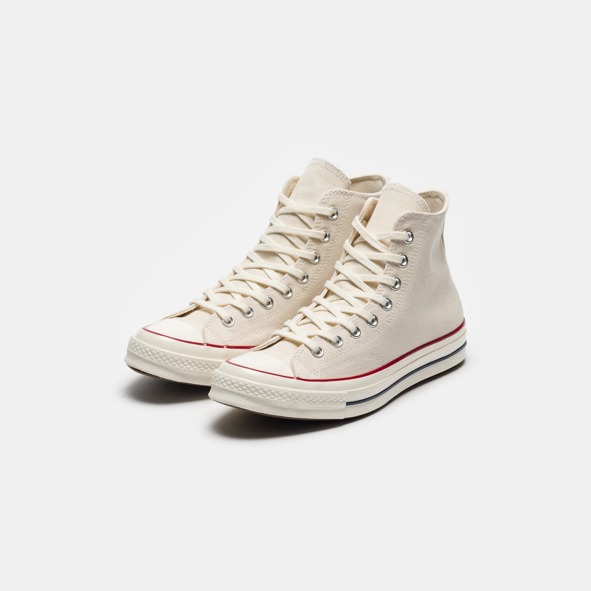 Chuck 70 Hi Sneaker in Parchment/Garnet - Image 3