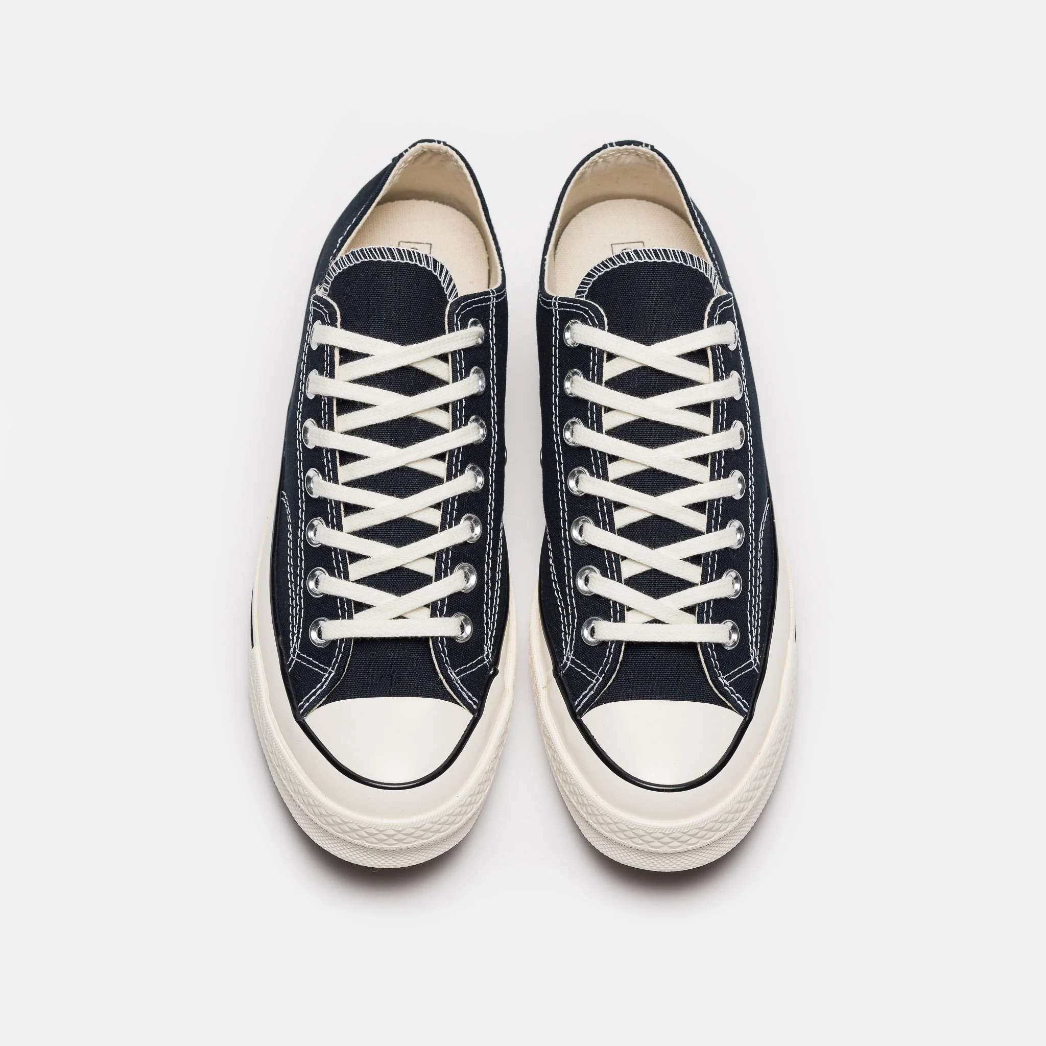 Chuck 70 Ox Sneaker in Black/Egret - Image 4