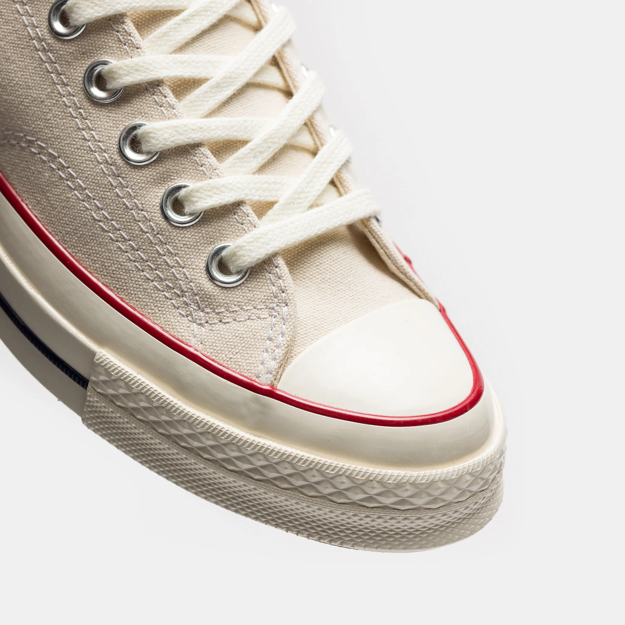 Chuck 70 Ox Sneaker in Parchment/Garnet/Egret - Image 6