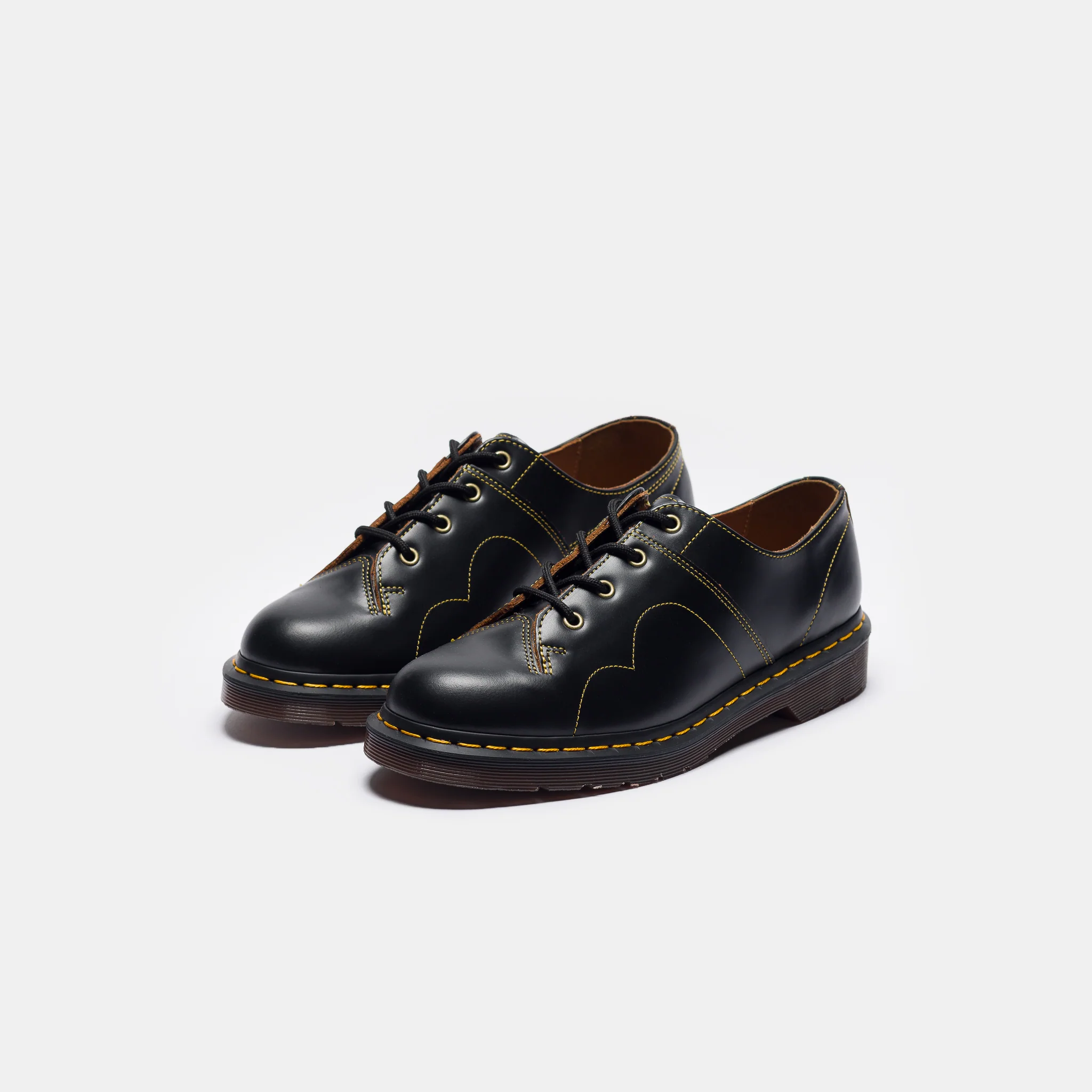 Church Vintage Smooth Derby in Black - Image 3