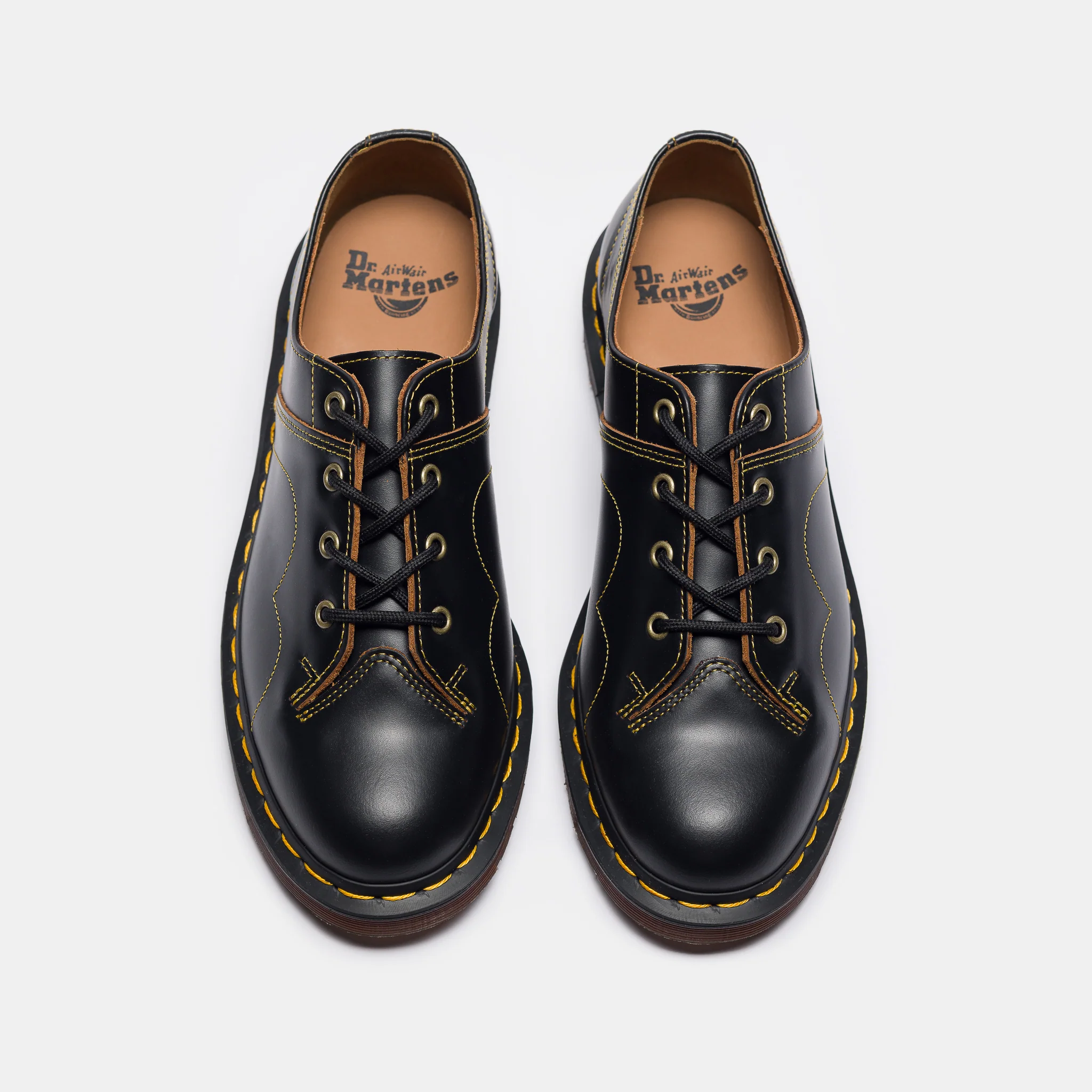 Church Vintage Smooth Derby in Black - Image 4