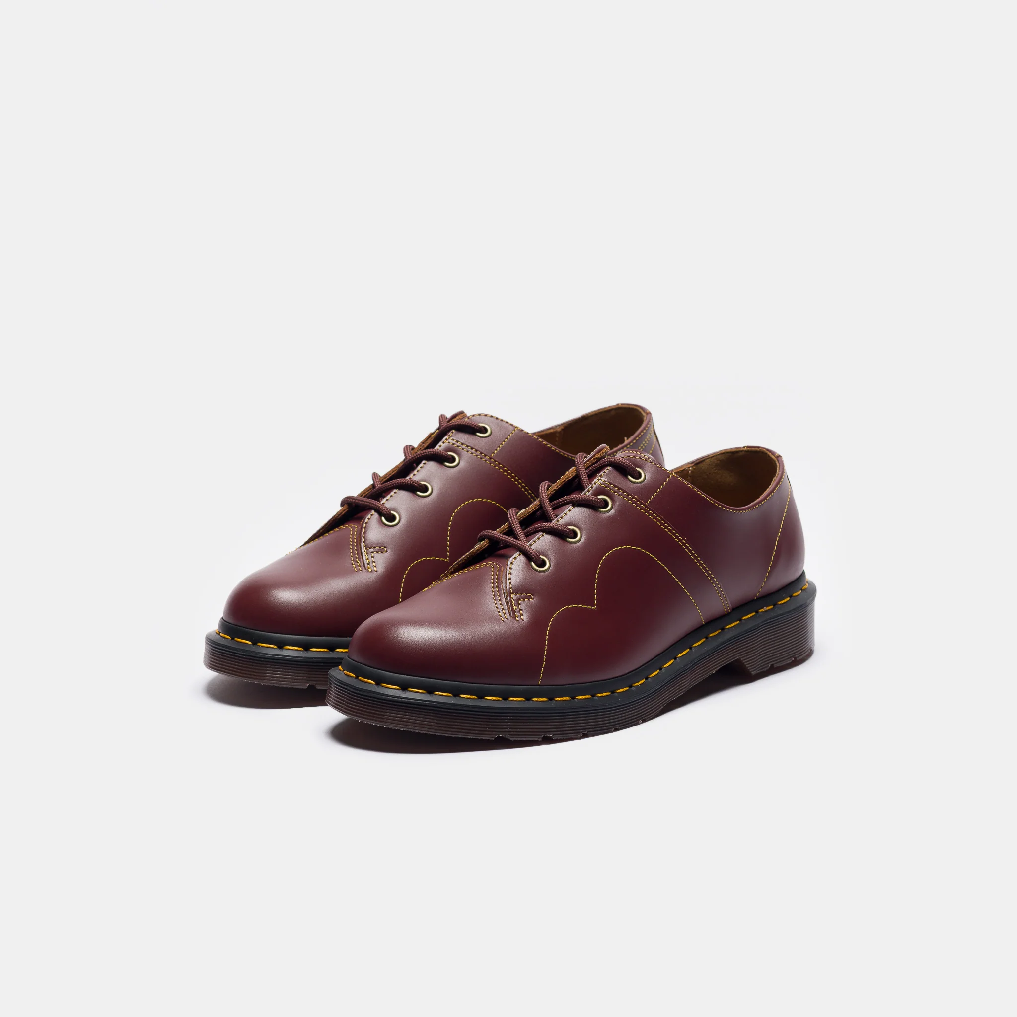 Church Vintage Smooth Derby in Oxblood - Image 3