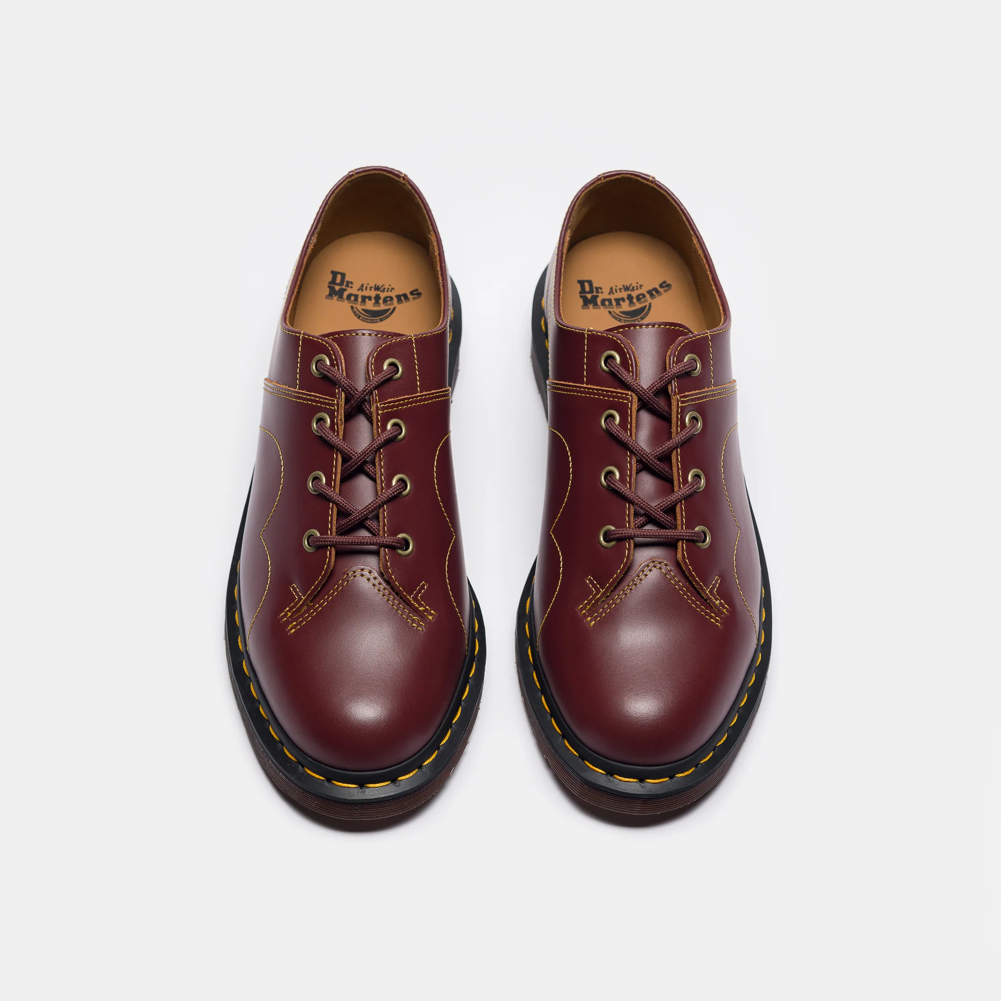 Church Vintage Smooth Derby in Oxblood - Image 4