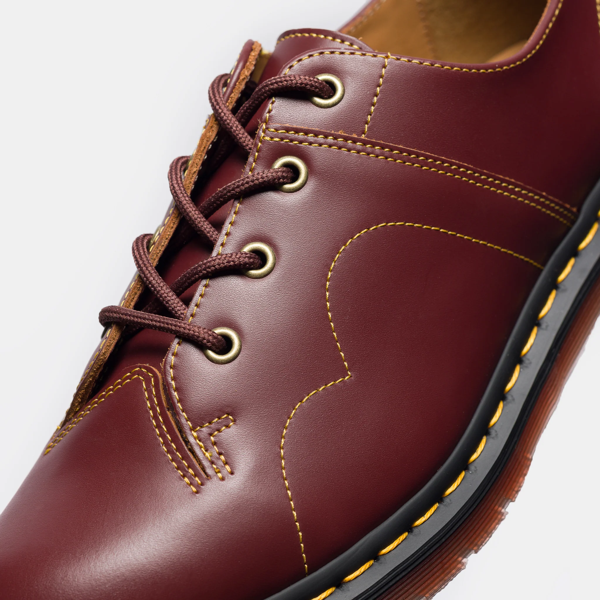 Church Vintage Smooth Derby in Oxblood - Image 5