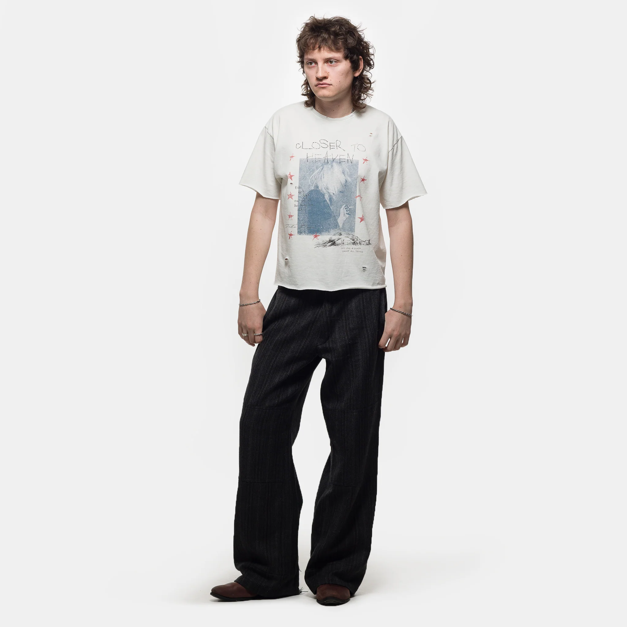 Closer to Heaven T-Shirt in White - Image 2