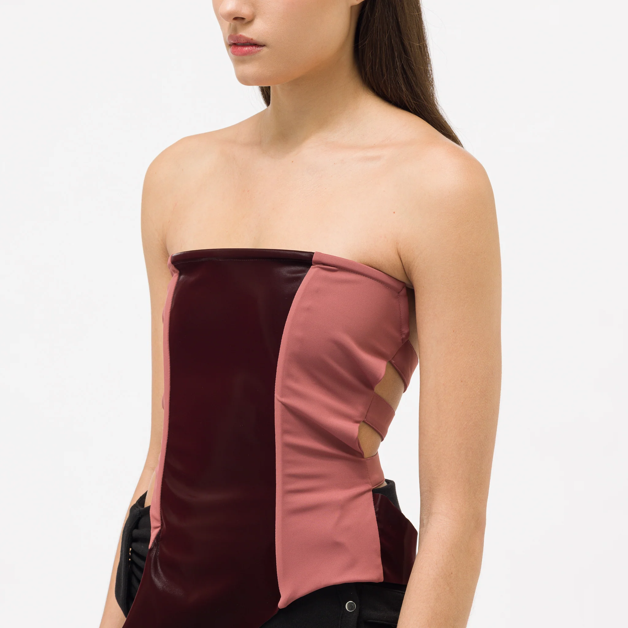 Corset Top in Purple - Image 4