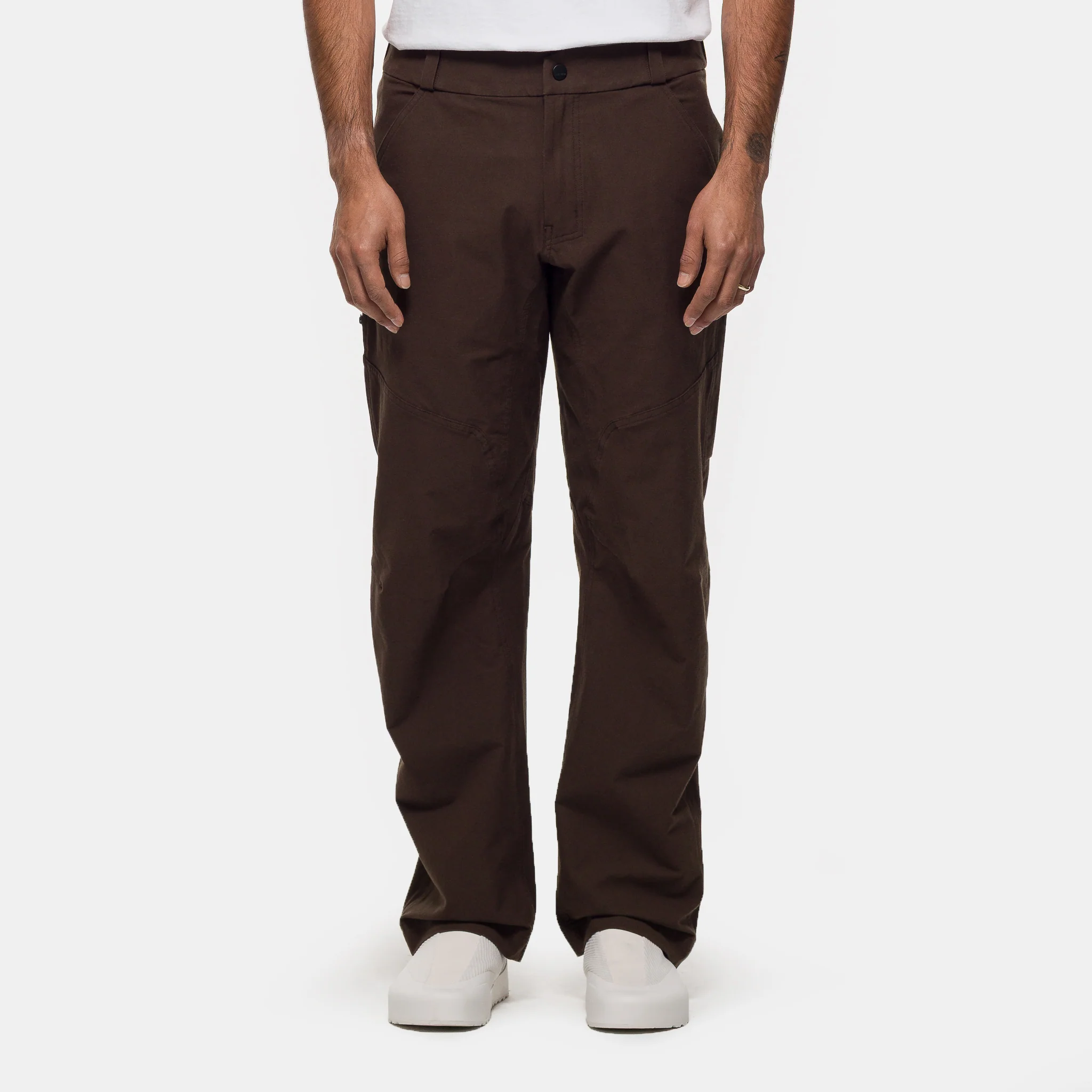 Cronin Cotton Pant in Carob