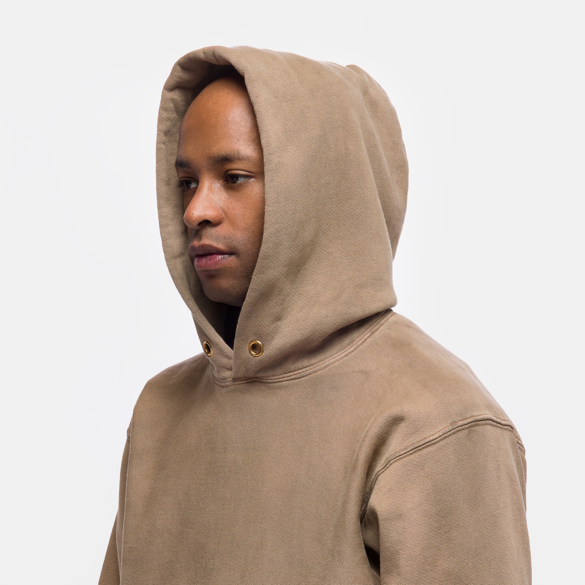 Cropped Hoodie in Roebuck Oil - Image 4