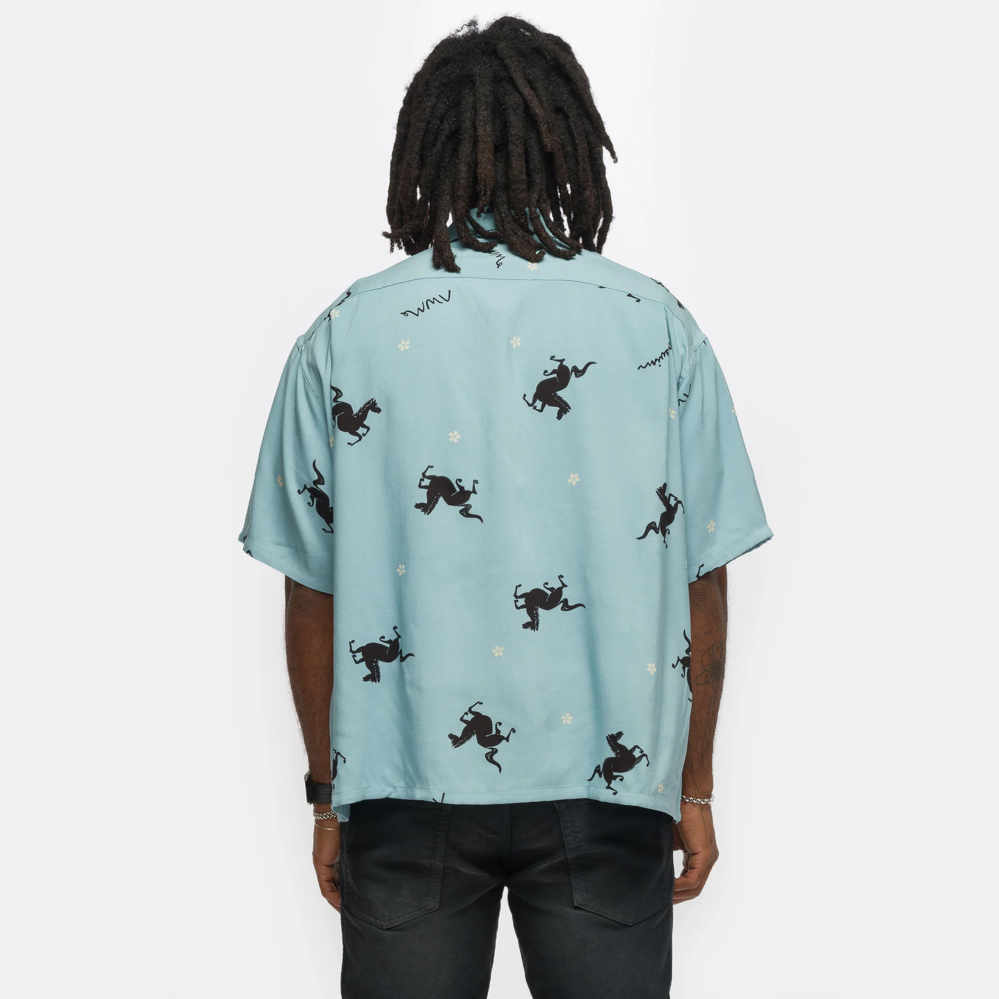 Crosby S/S Shirt in Light Green - Image 3