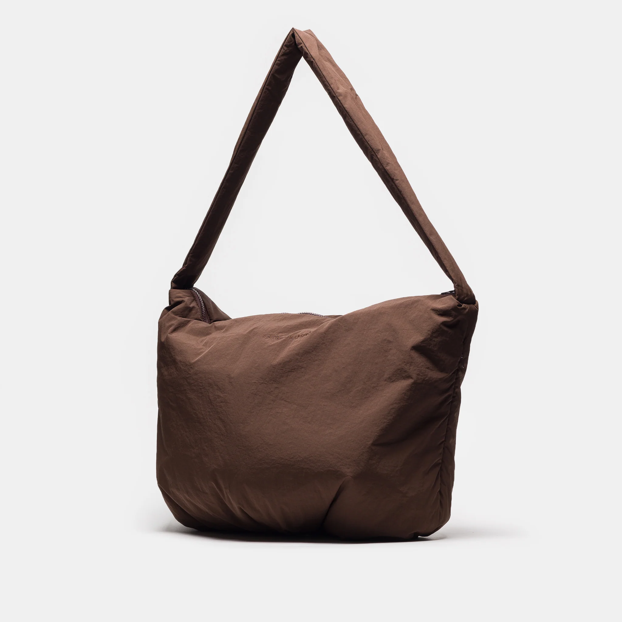 Crossbody Padded Bag in Brown - Image 2