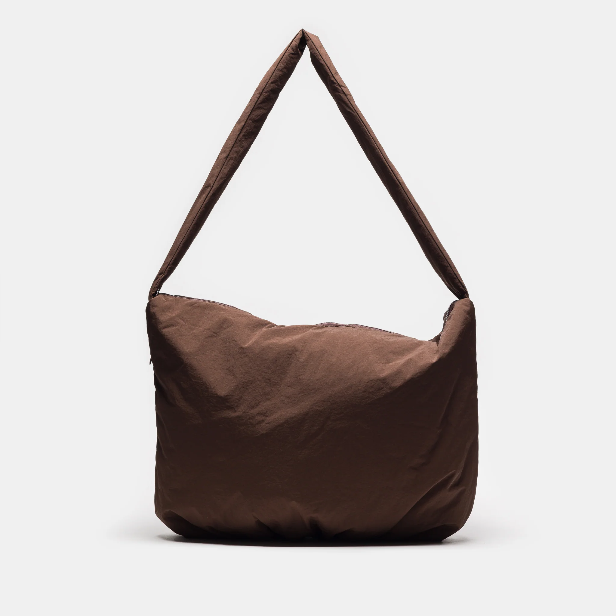 Crossbody Padded Bag in Brown - Image 3