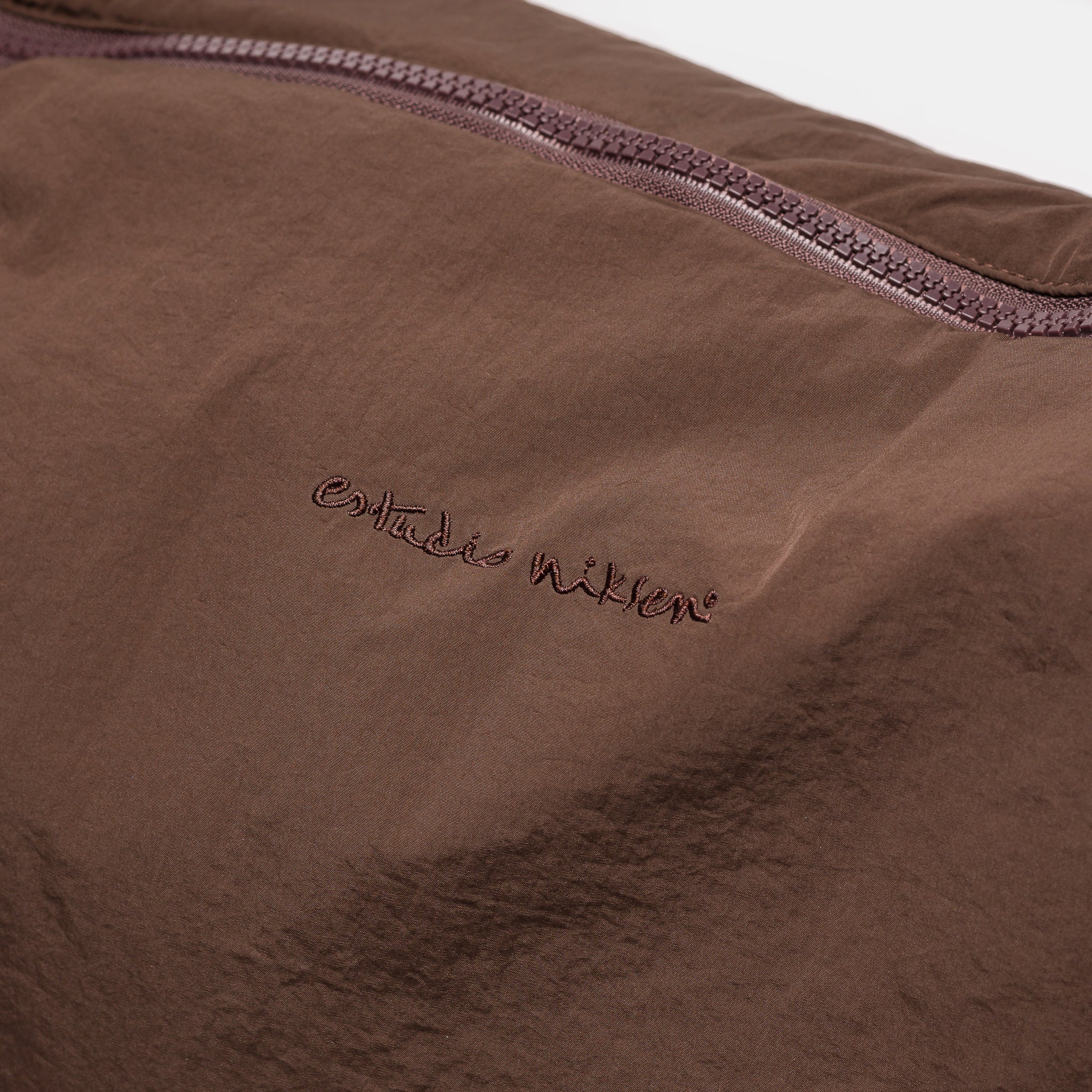 Crossbody Padded Bag in Brown - Image 4