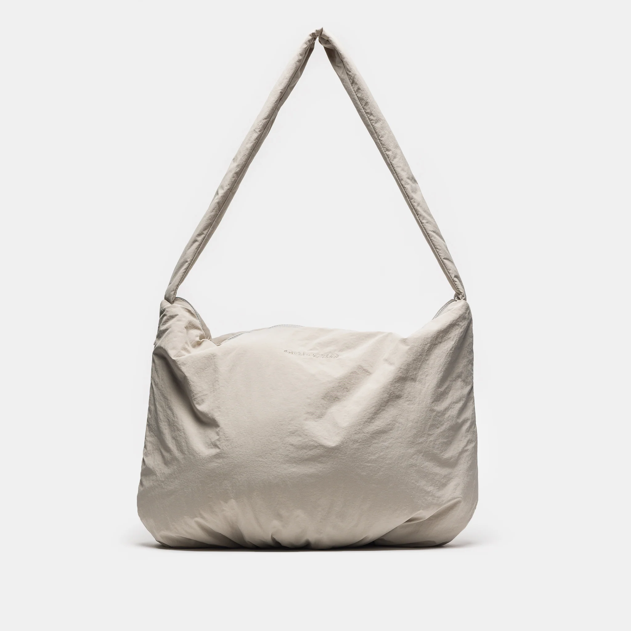 Crossbody Padded Bag in Grey