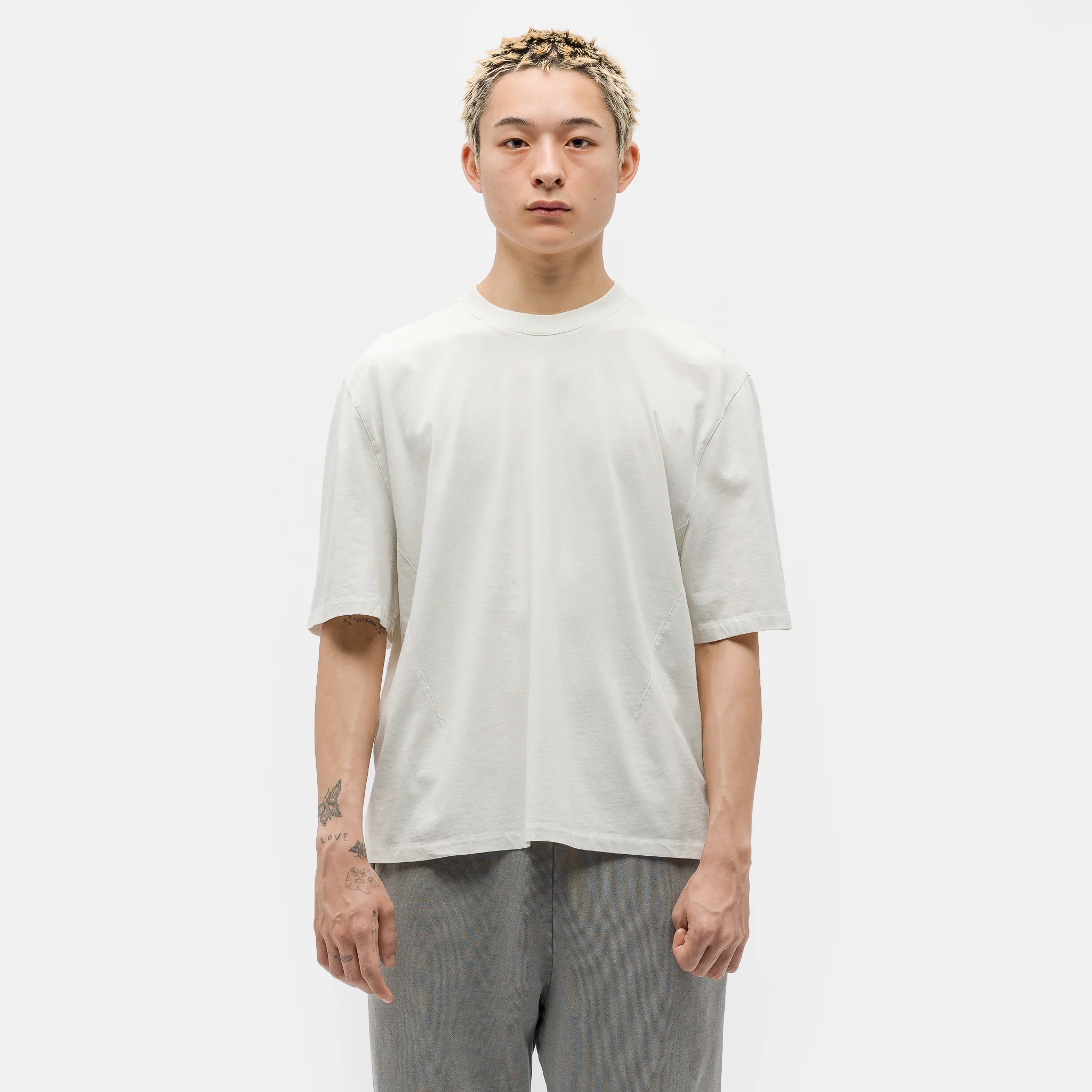Dart Tee in White