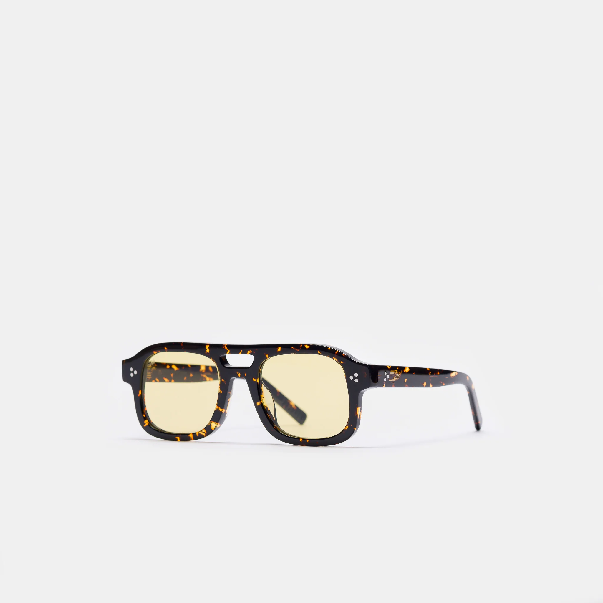 Dillinger Sunglasses in Tortoise/Yellow - Image 2