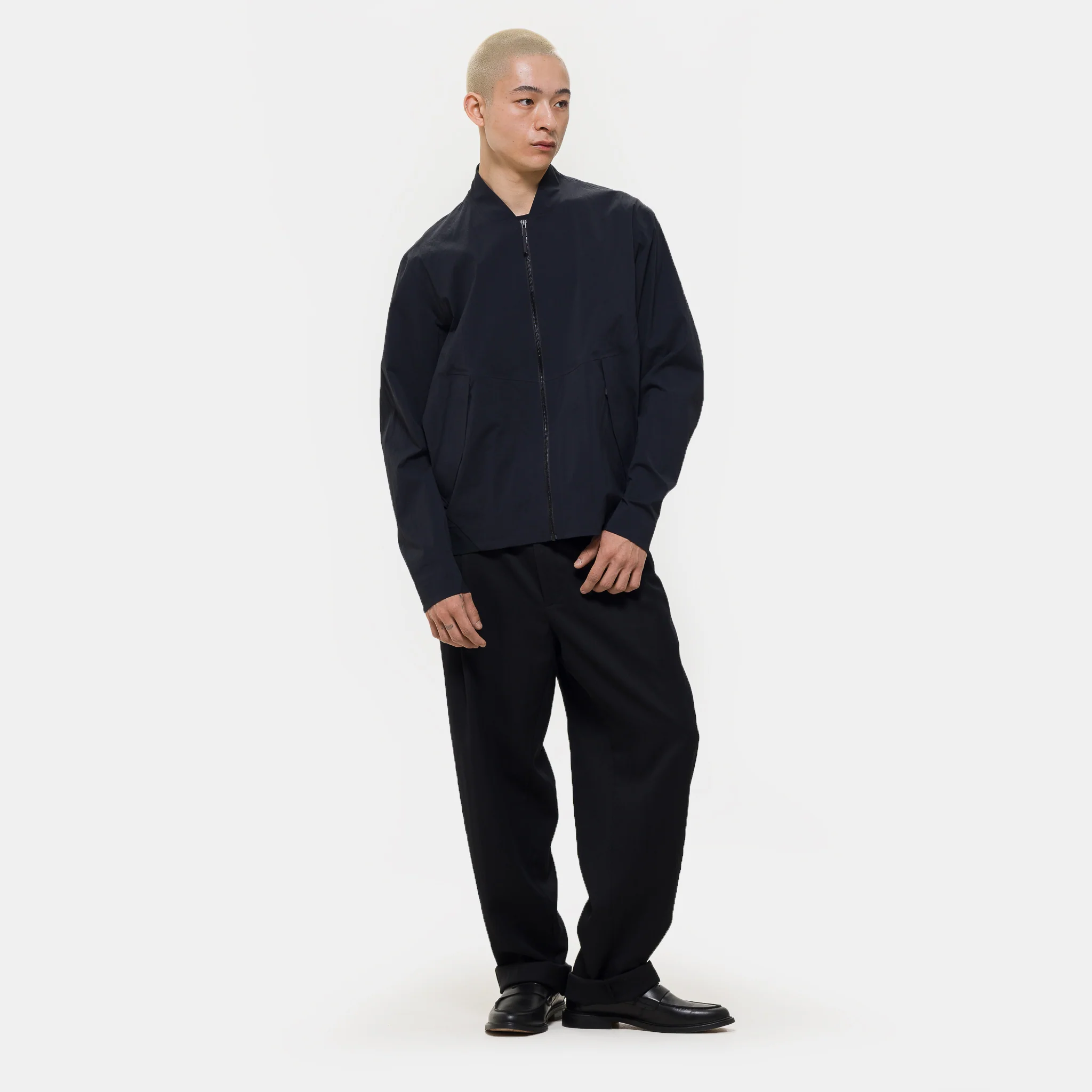 Diode Bomber Jacket in Black - Image 2