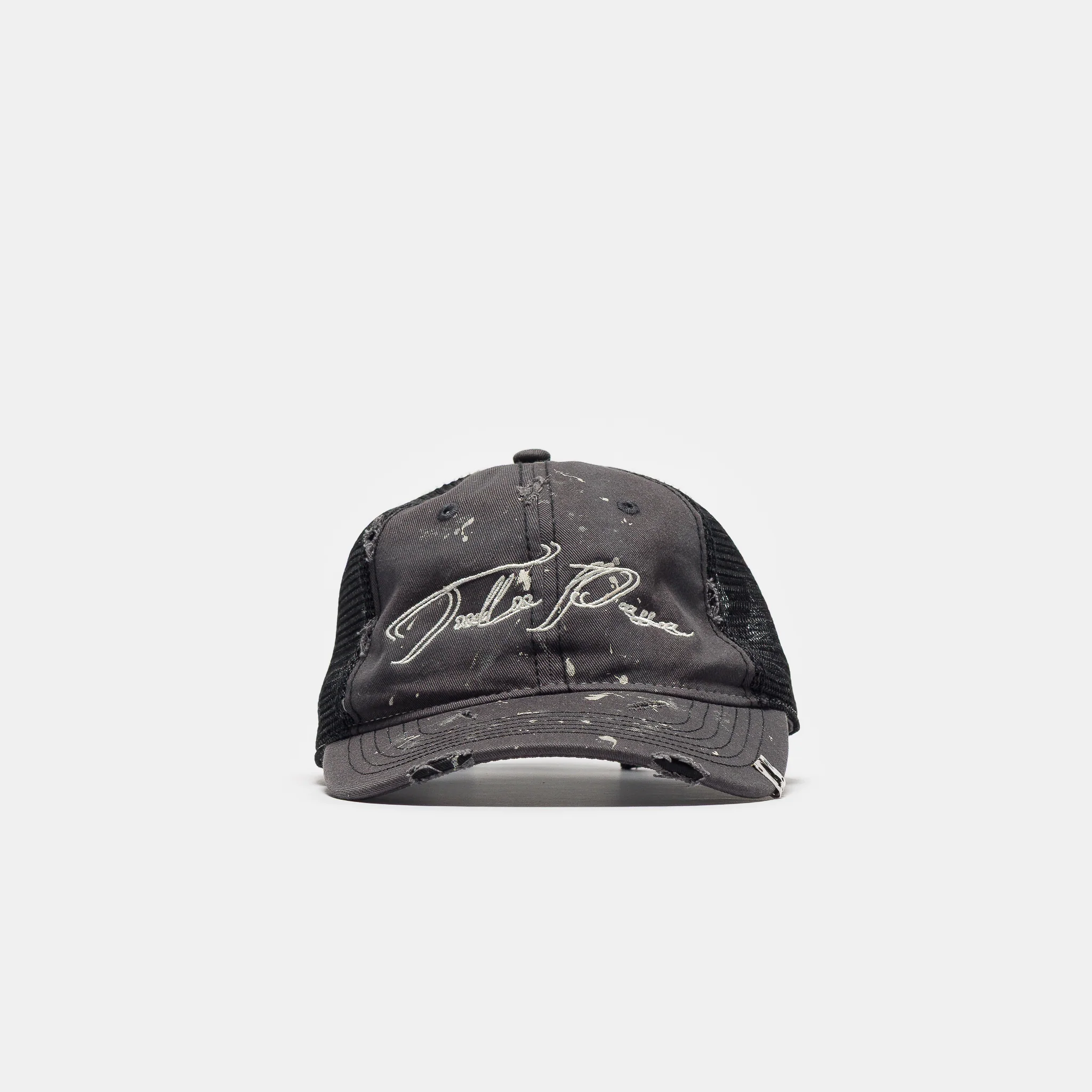 Duster Hat in Washed Black