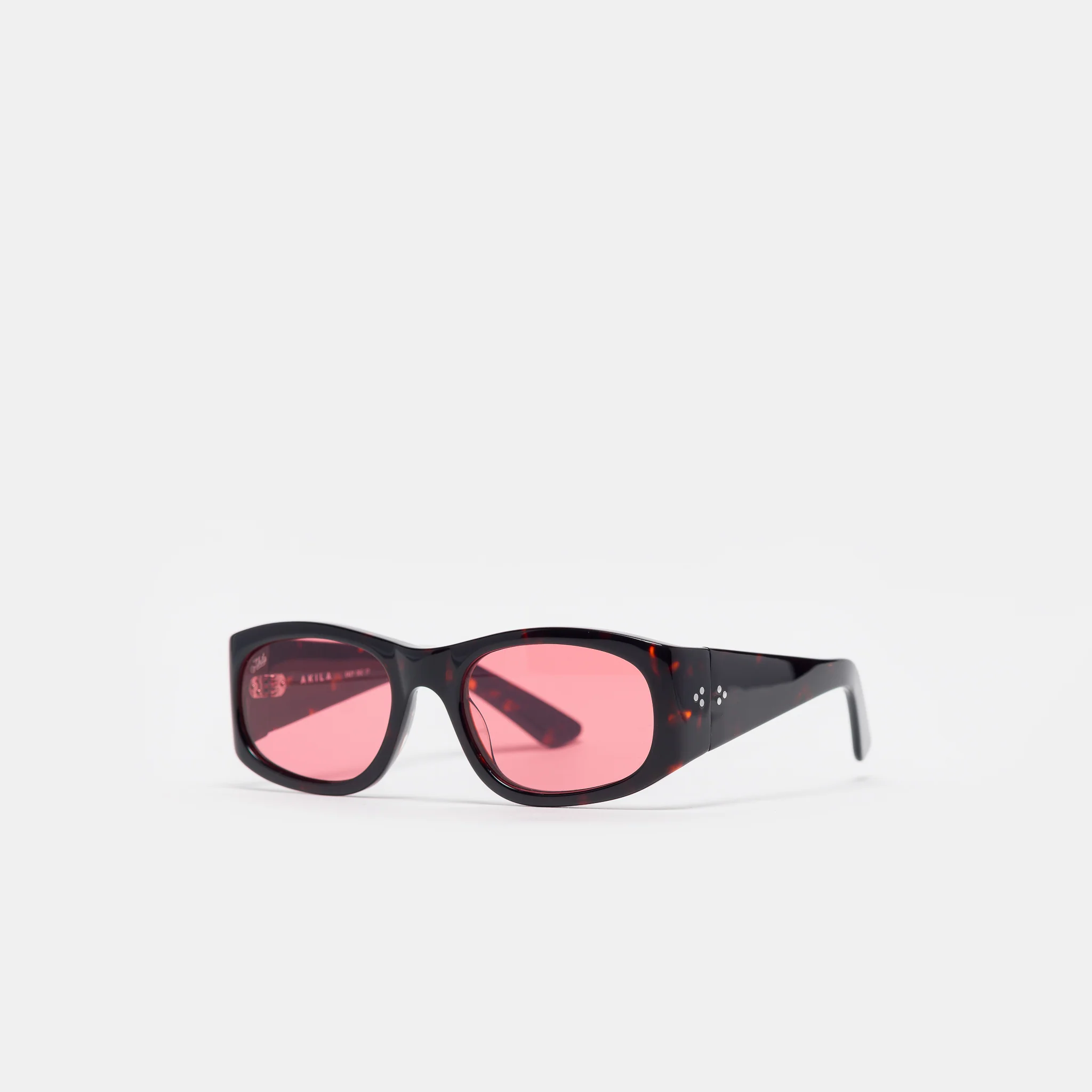 Eazy Sunglasses in Dark Tortoise/Rose - Image 2