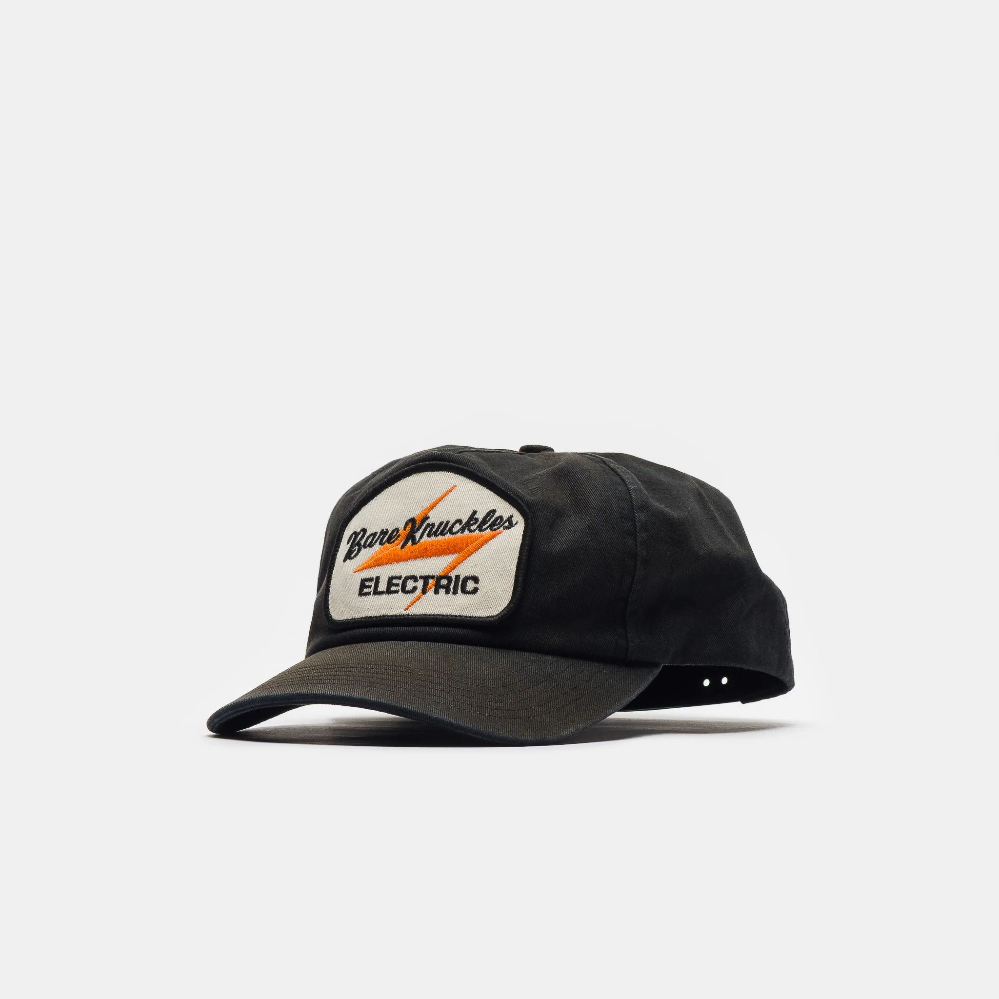 Electric Logo Hat	in Black/White - Image 3