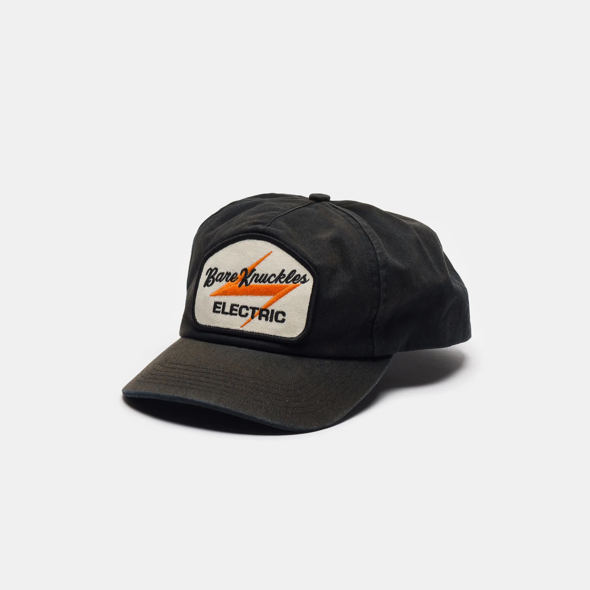 Electric Logo Hat	in Black/White - Image 4