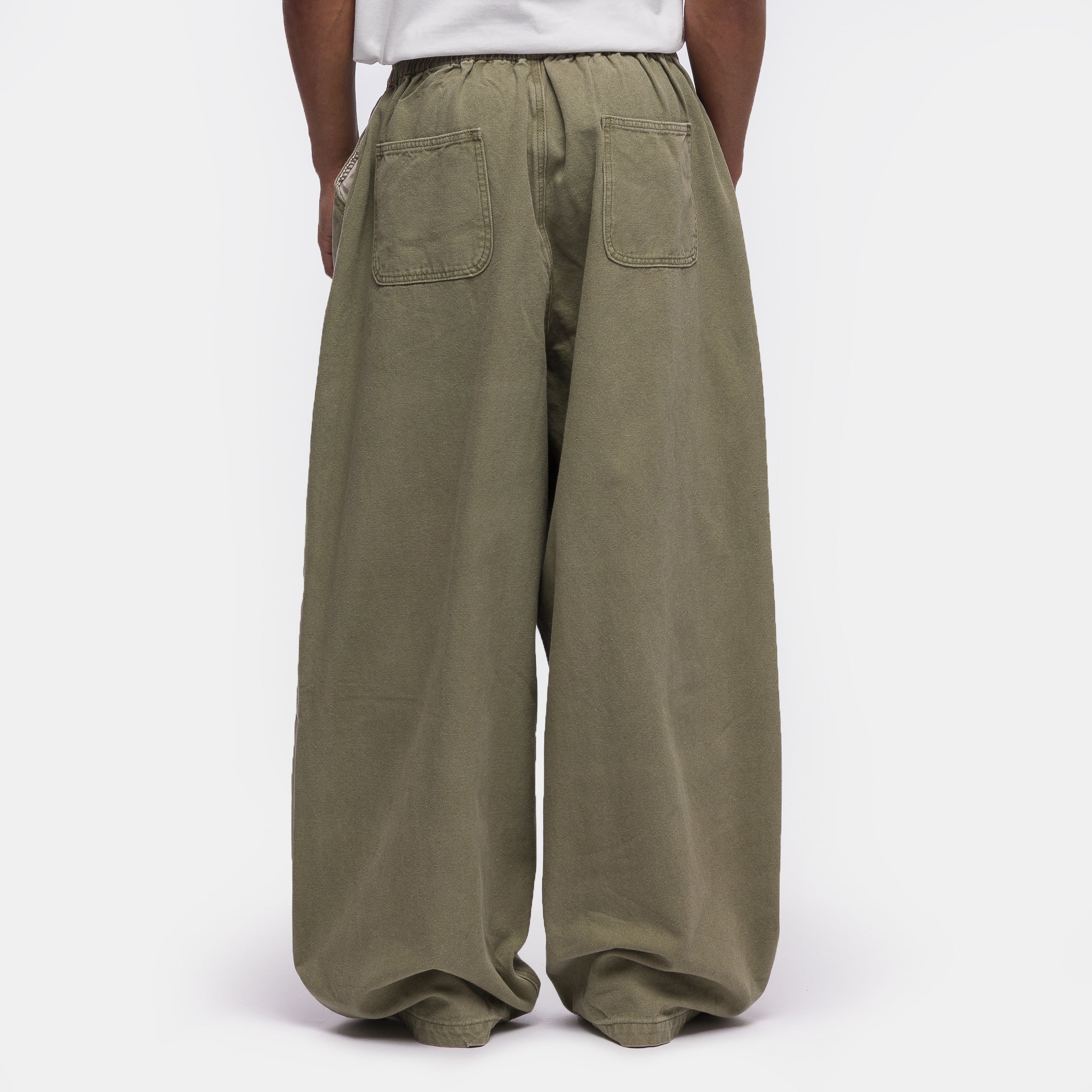 Elephant Utility Pant in Military Green - Image 3