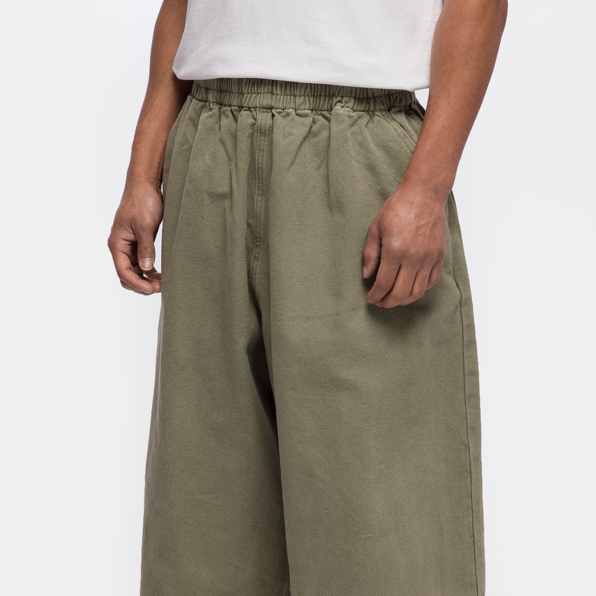 Elephant Utility Pant in Military Green - Image 4
