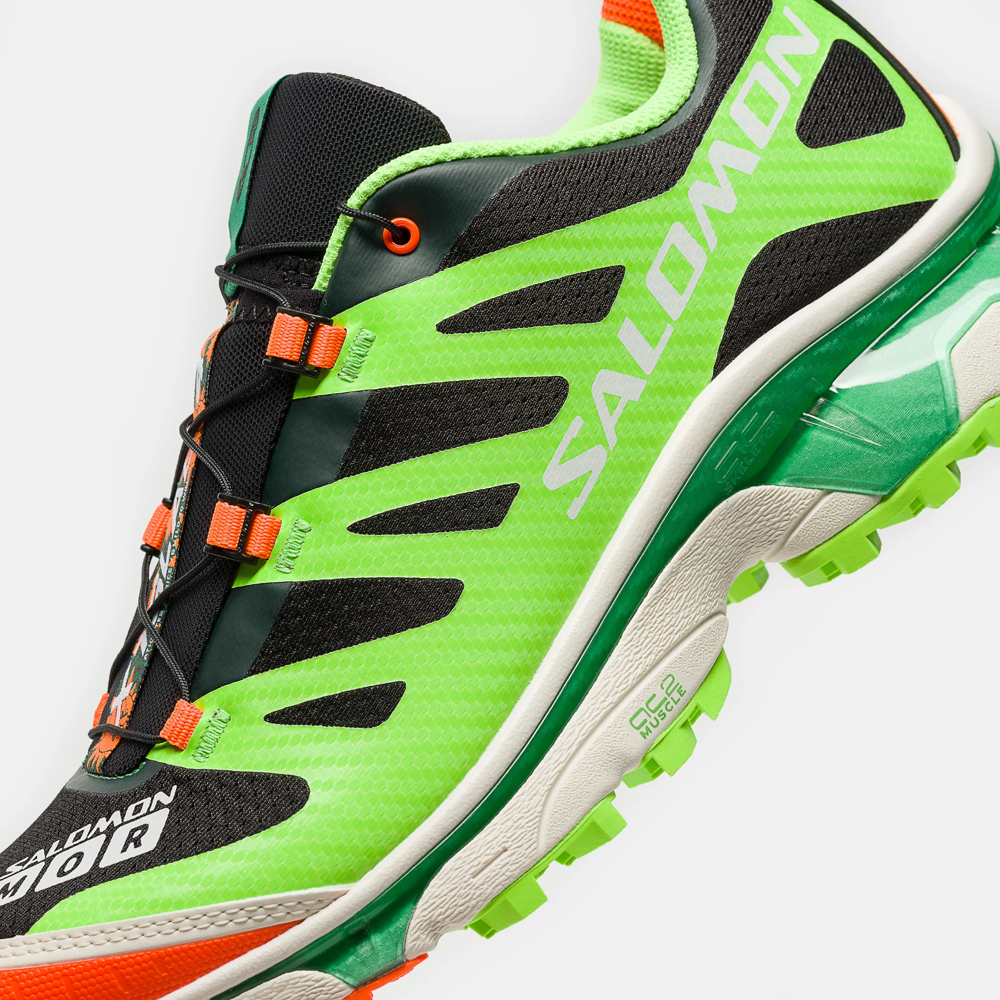 Feid XT-4 OG Ferxxocalipsis Sneaker in Black/Green Gecko/Shocking Orange - Image 5