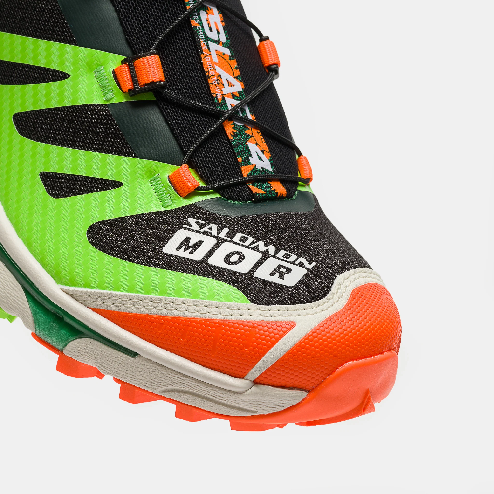 Feid XT-4 OG Ferxxocalipsis Sneaker in Black/Green Gecko/Shocking Orange - Image 6