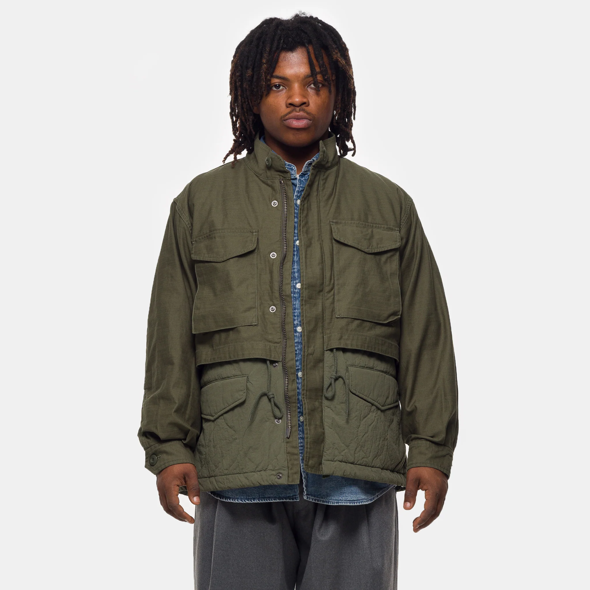 Field Jacket in Olive