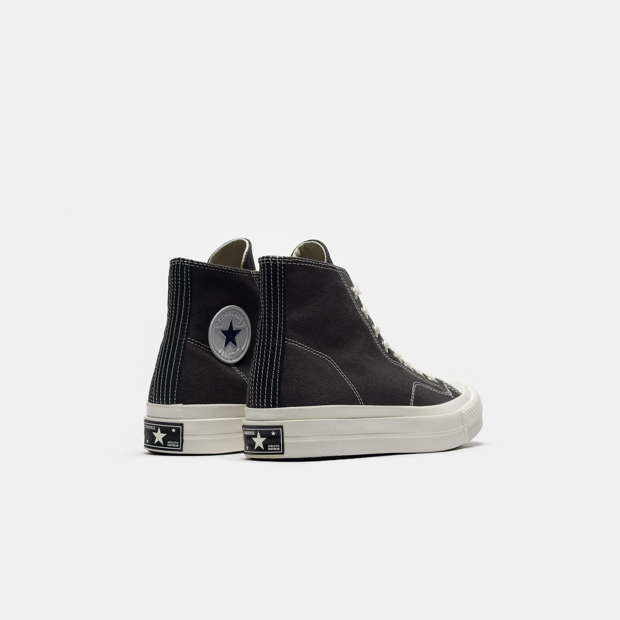 First String Chuck Taylor Hi Sneaker in Beluga/Black/Marshmallow - Image 4