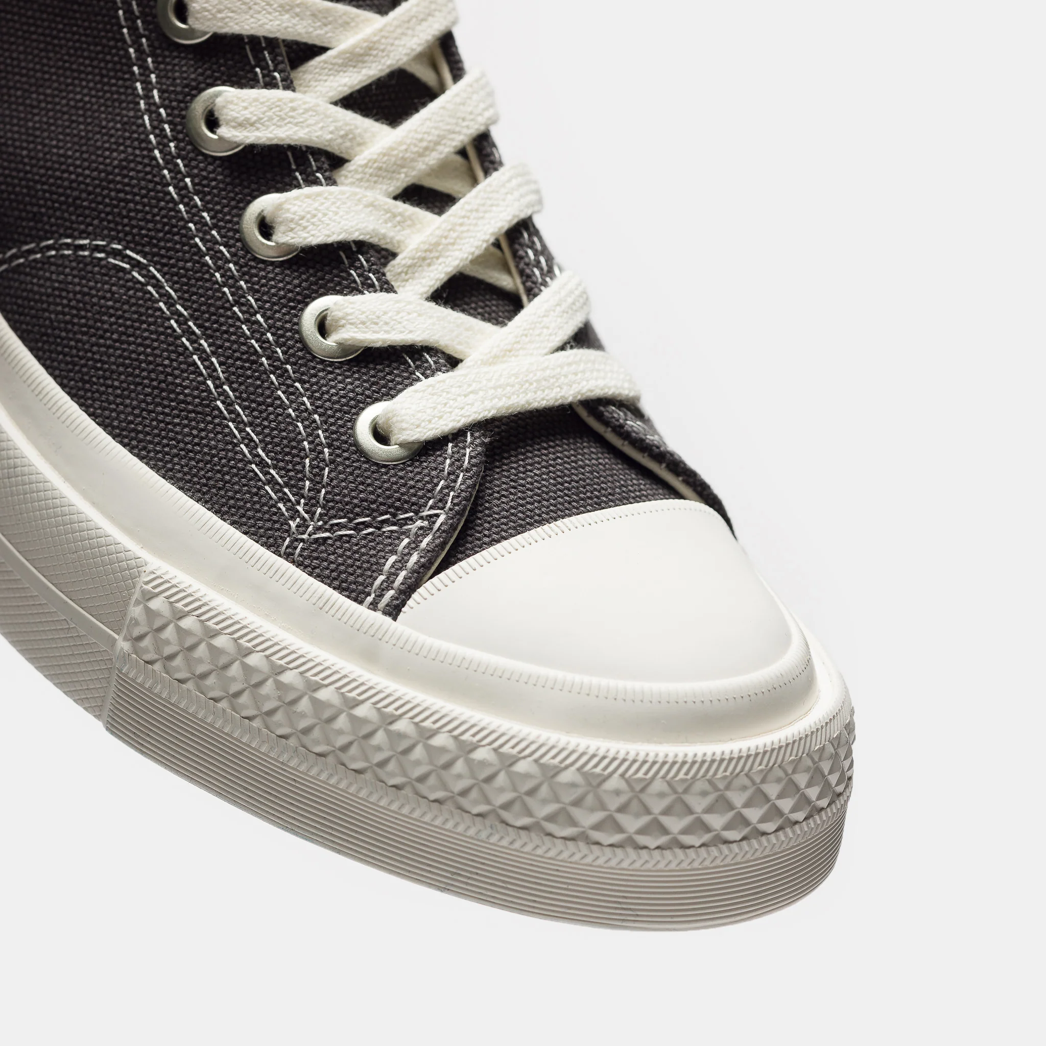First String Chuck Taylor Hi Sneaker in Beluga/Black/Marshmallow - Image 7
