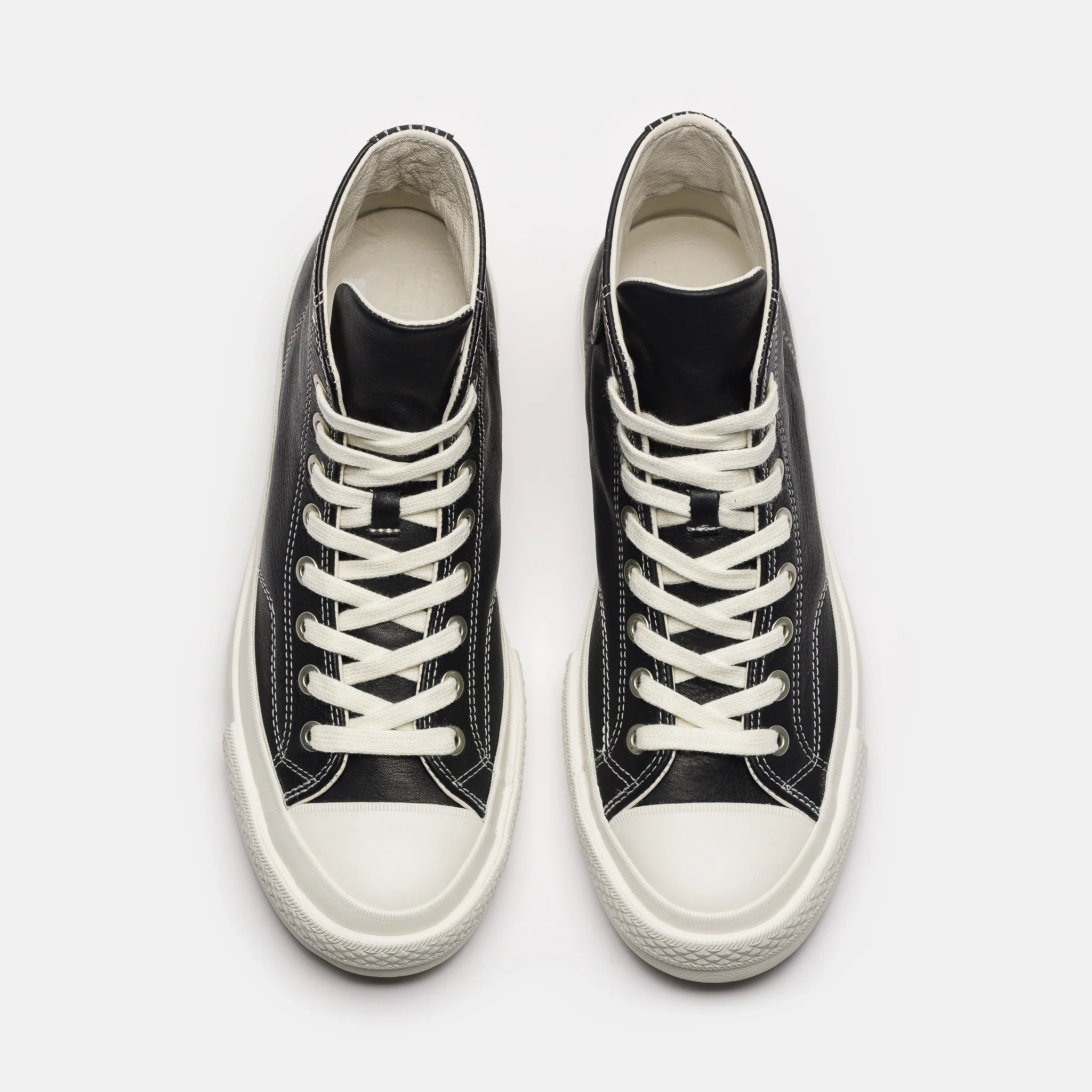 First String Chuck Taylor Hi Sneaker in Black/Snow White - Image 5