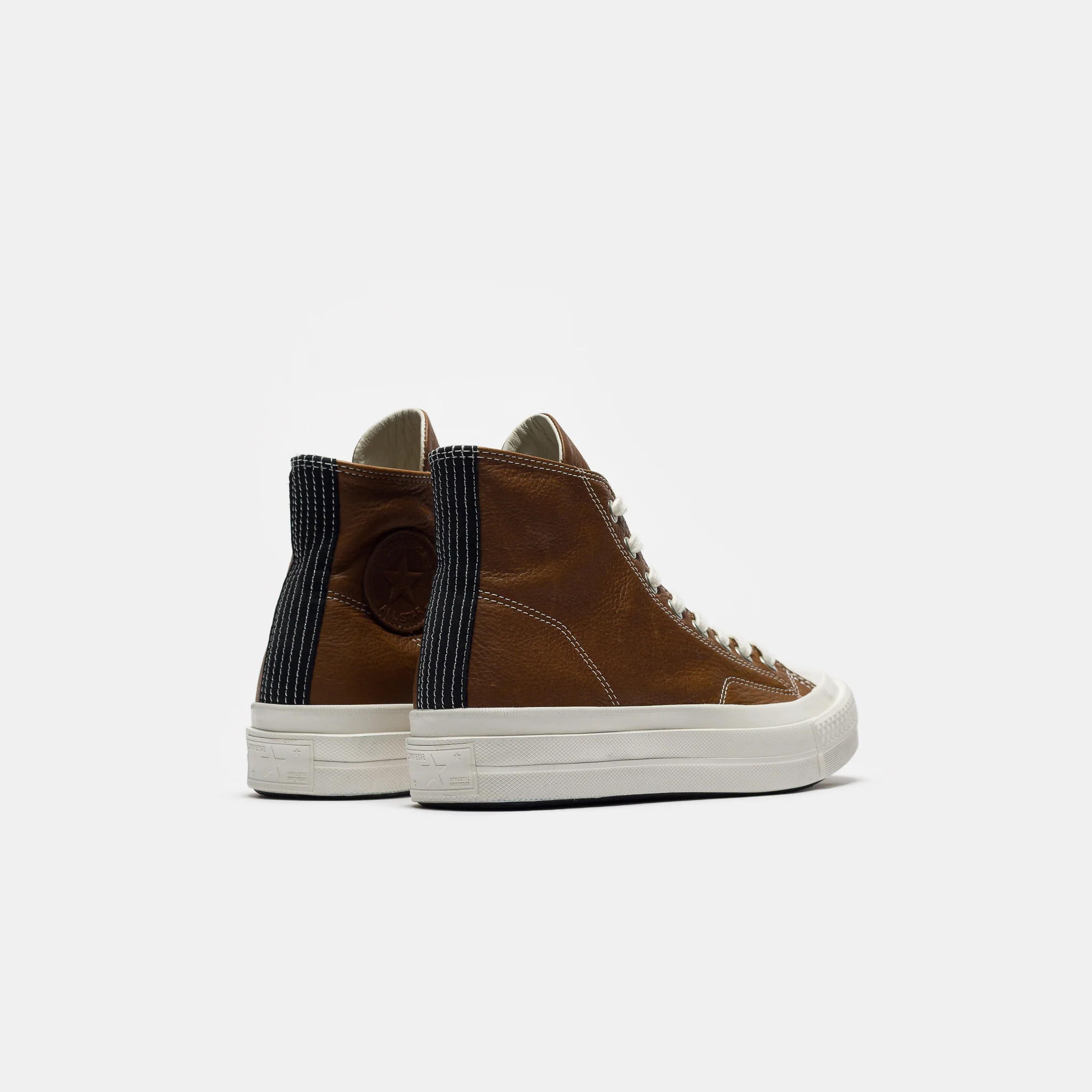 First String Chuck Taylor Hi Sneaker in Chestnut/Black/Snow White - Image 4