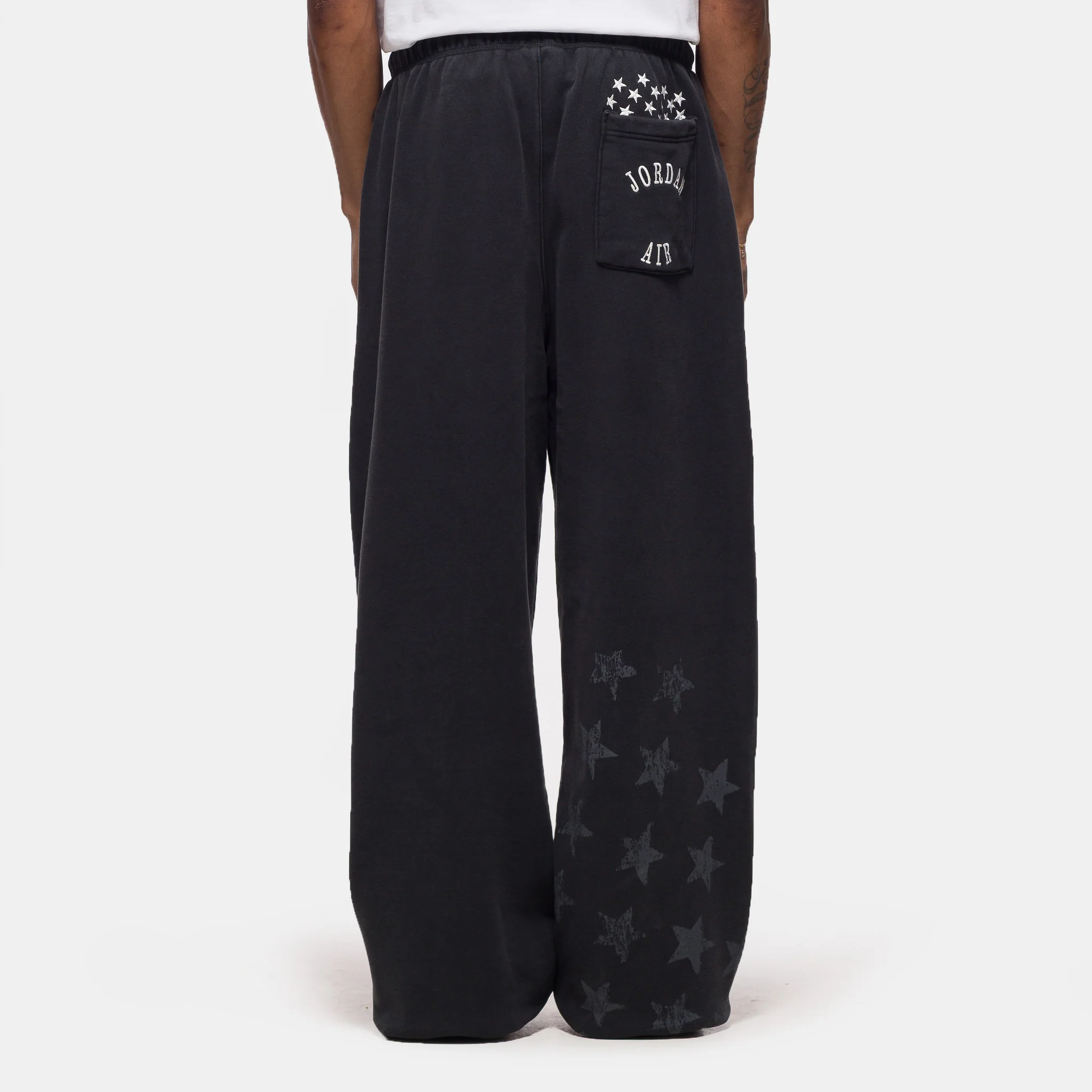 Fleece Pant in Black - Image 3