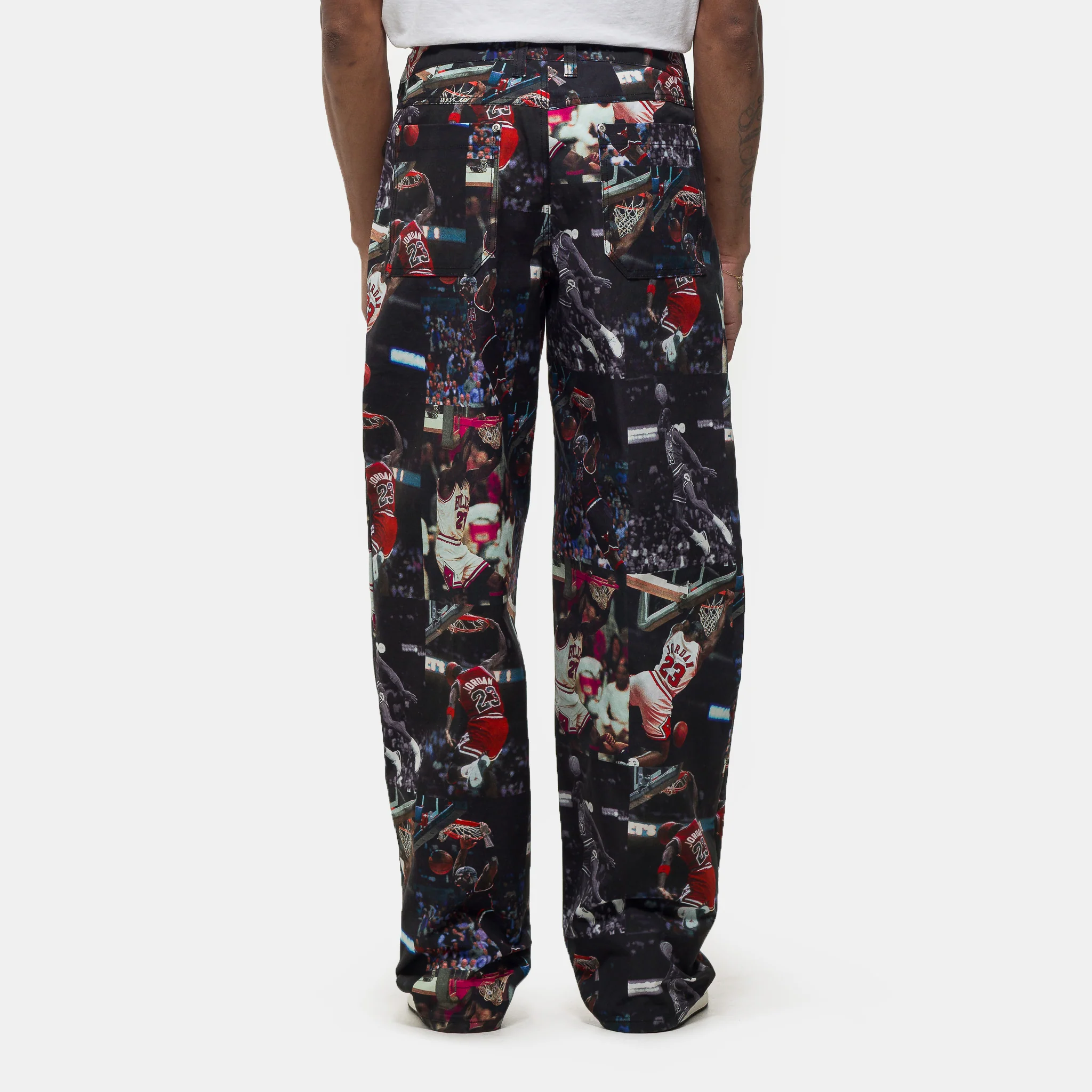 Flight Woven Pant in Black/sail - Image 3