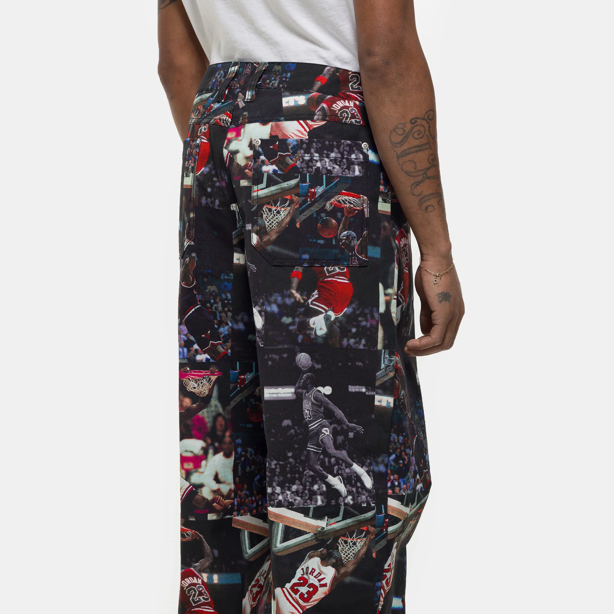 Flight Woven Pant in Black/sail - Image 5