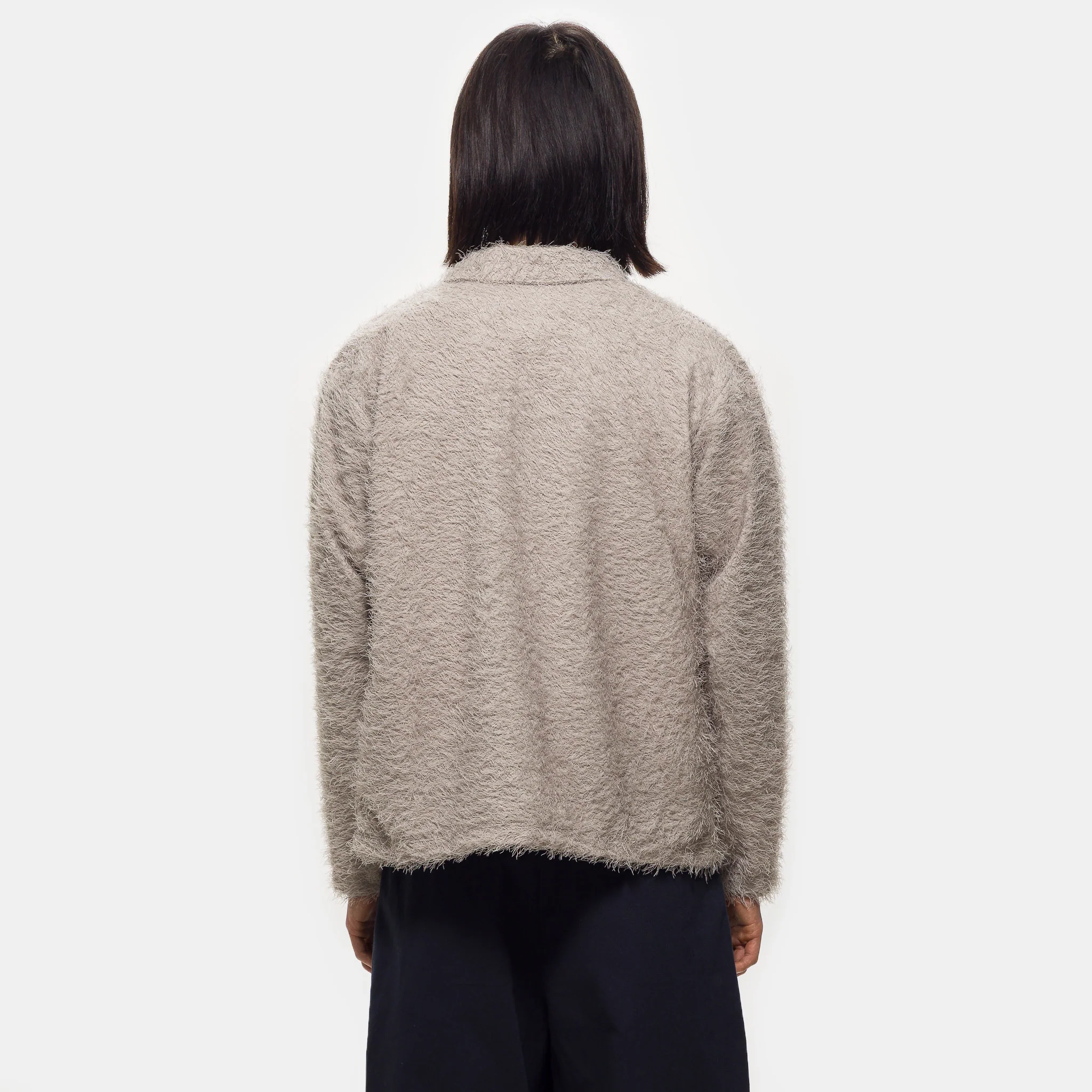 Fringe Shirt in Taupe - Image 3
