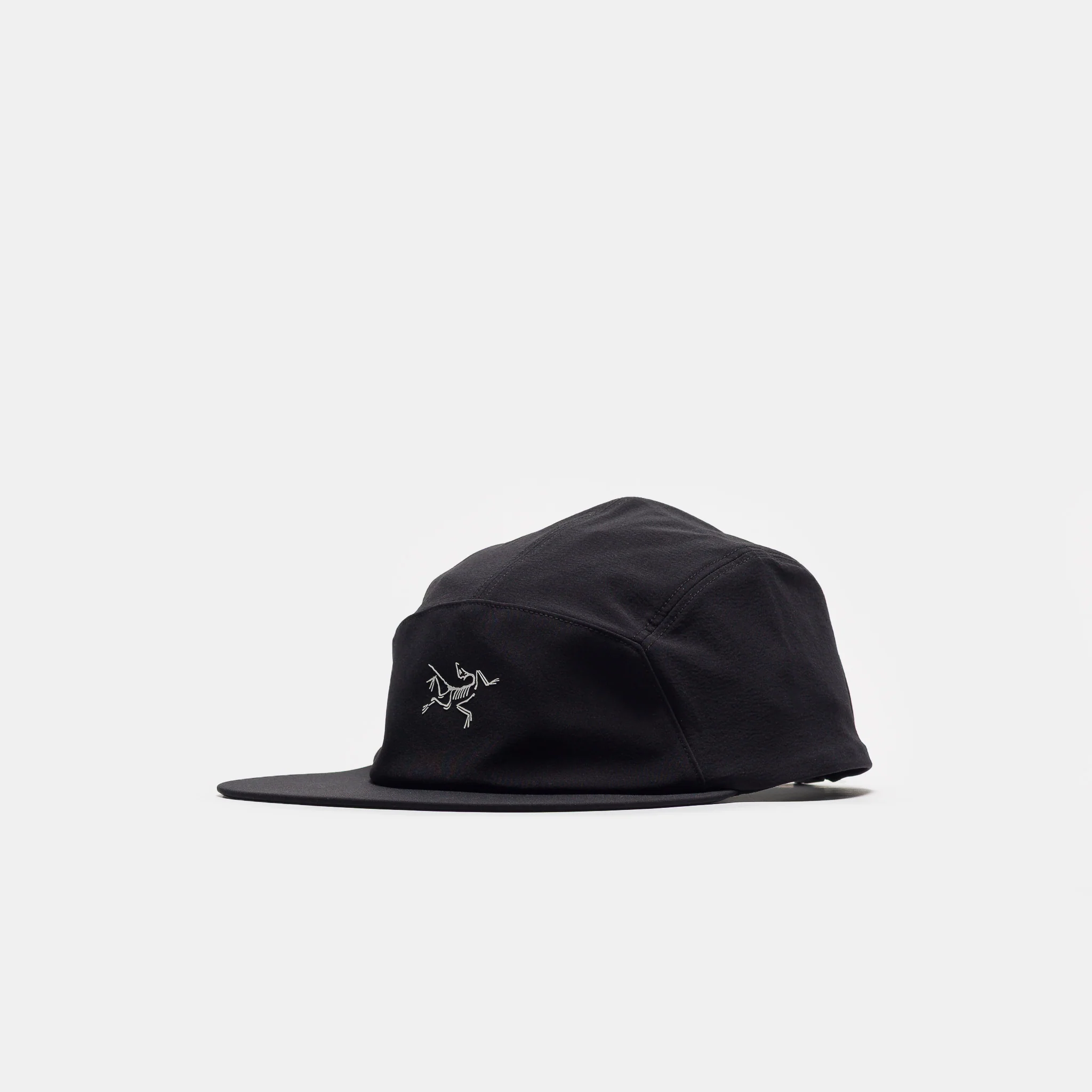 Gamma 5 Panel Cap in Black/Arctic Silk - Image 4