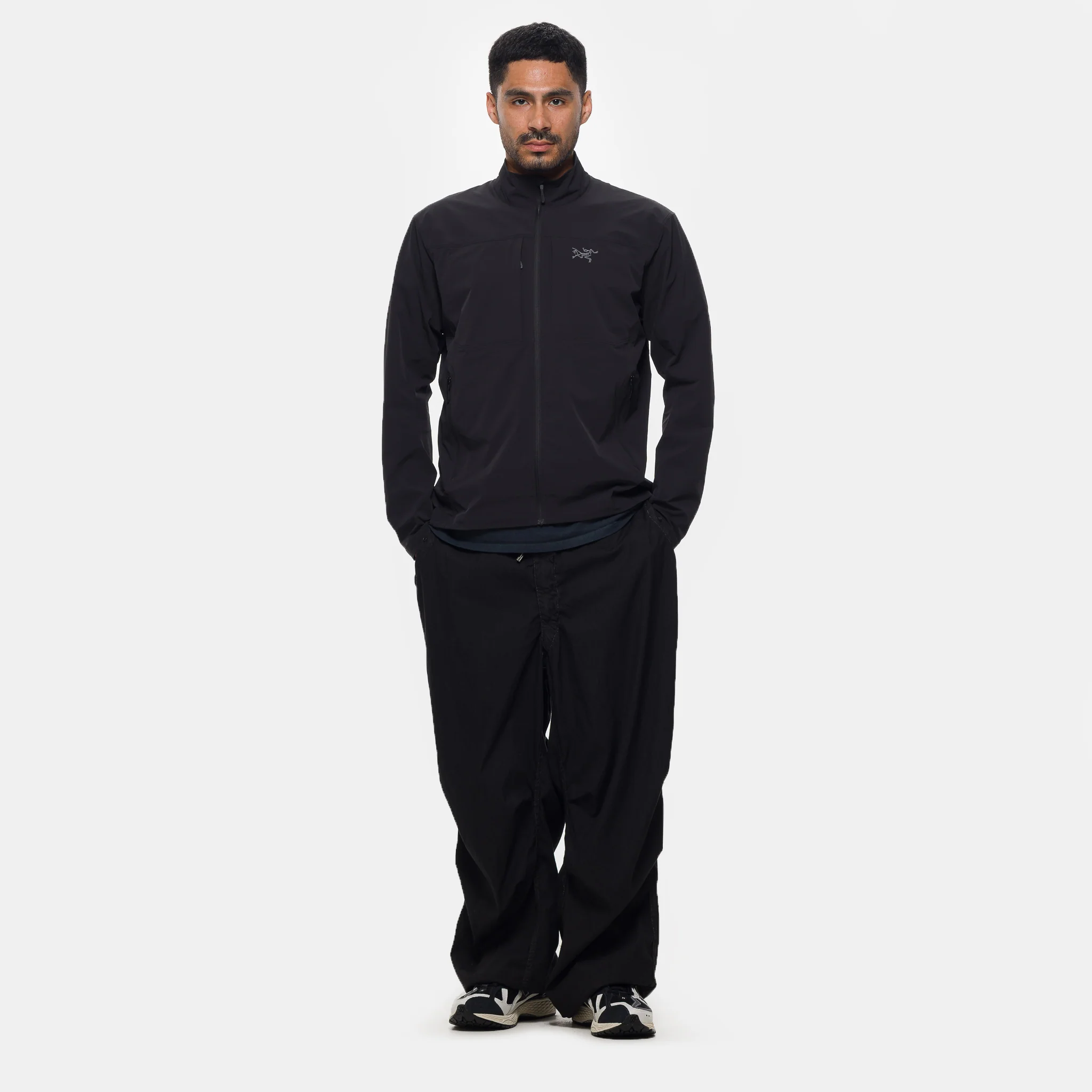 Gamma Lightweight Jacket in Black - Image 2