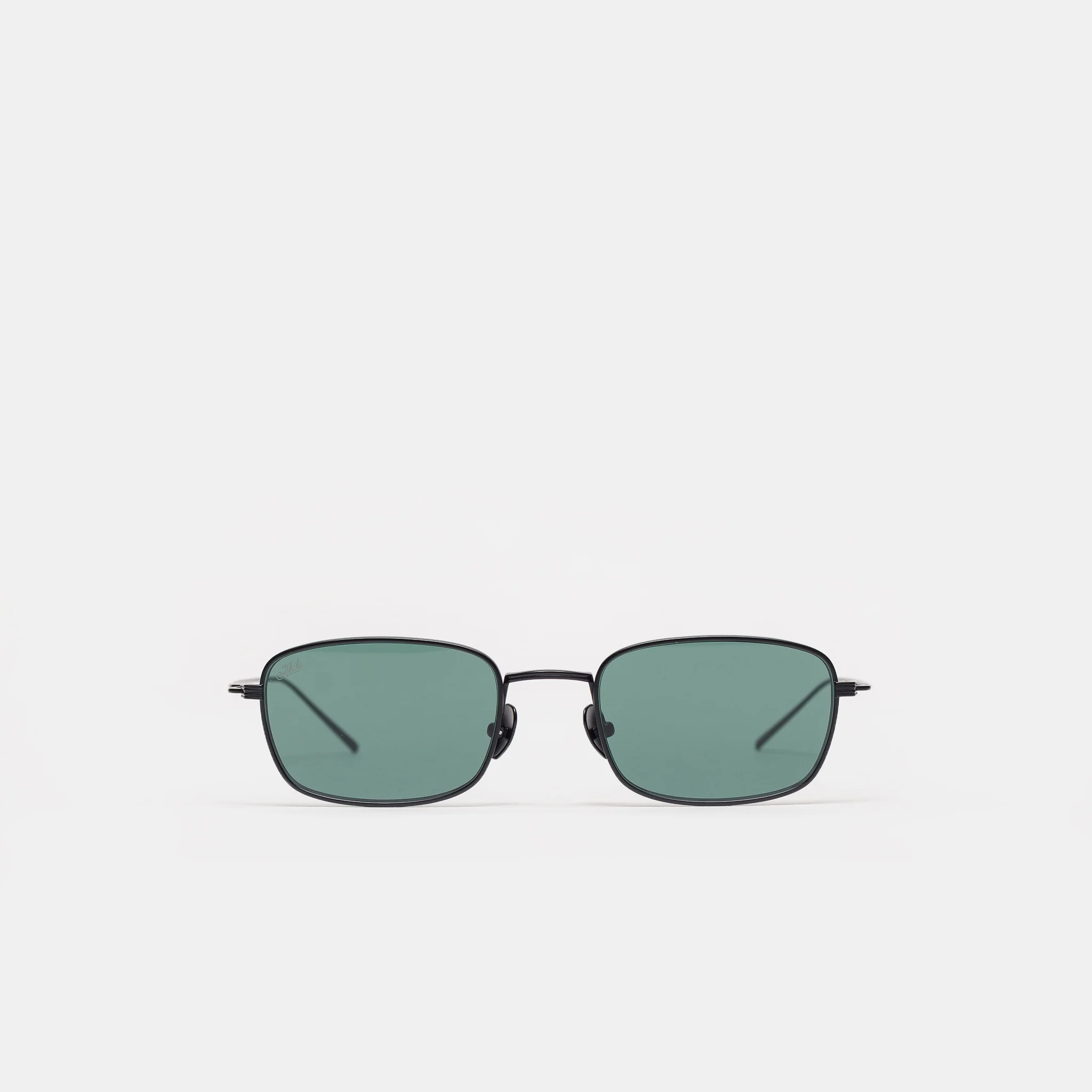 Grace Sunglasses in Matte Black/Teal