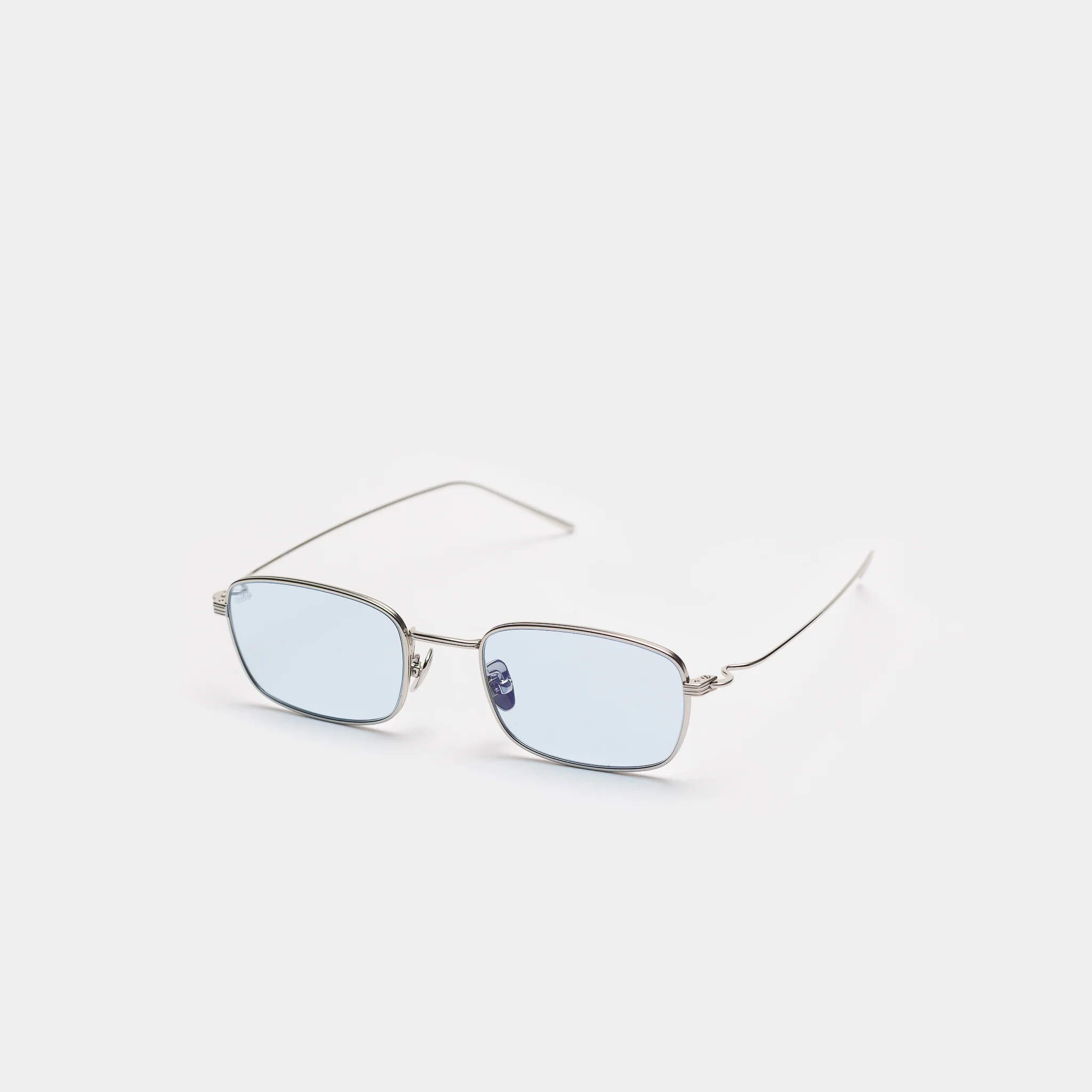 Grace Sunglasses in  Silver/Lt Blue - Image 3