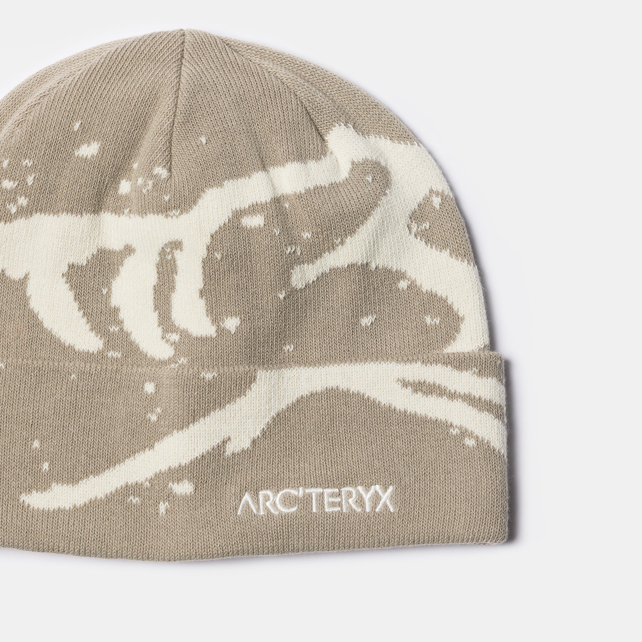 Grotto Toque Beanie in Rune/Arctic Silk - Image 2