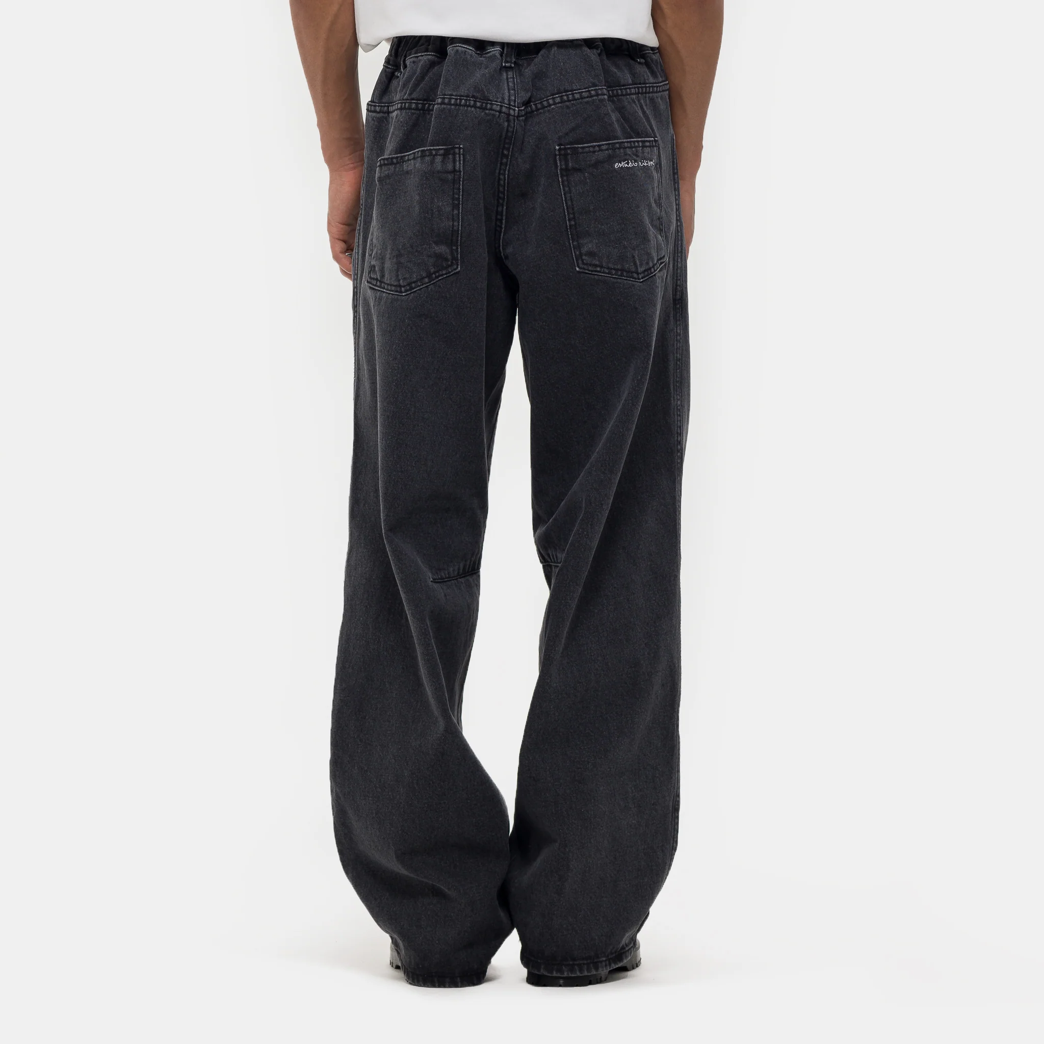 Half-Dart Maxi Jean in Black Wash - Image 3