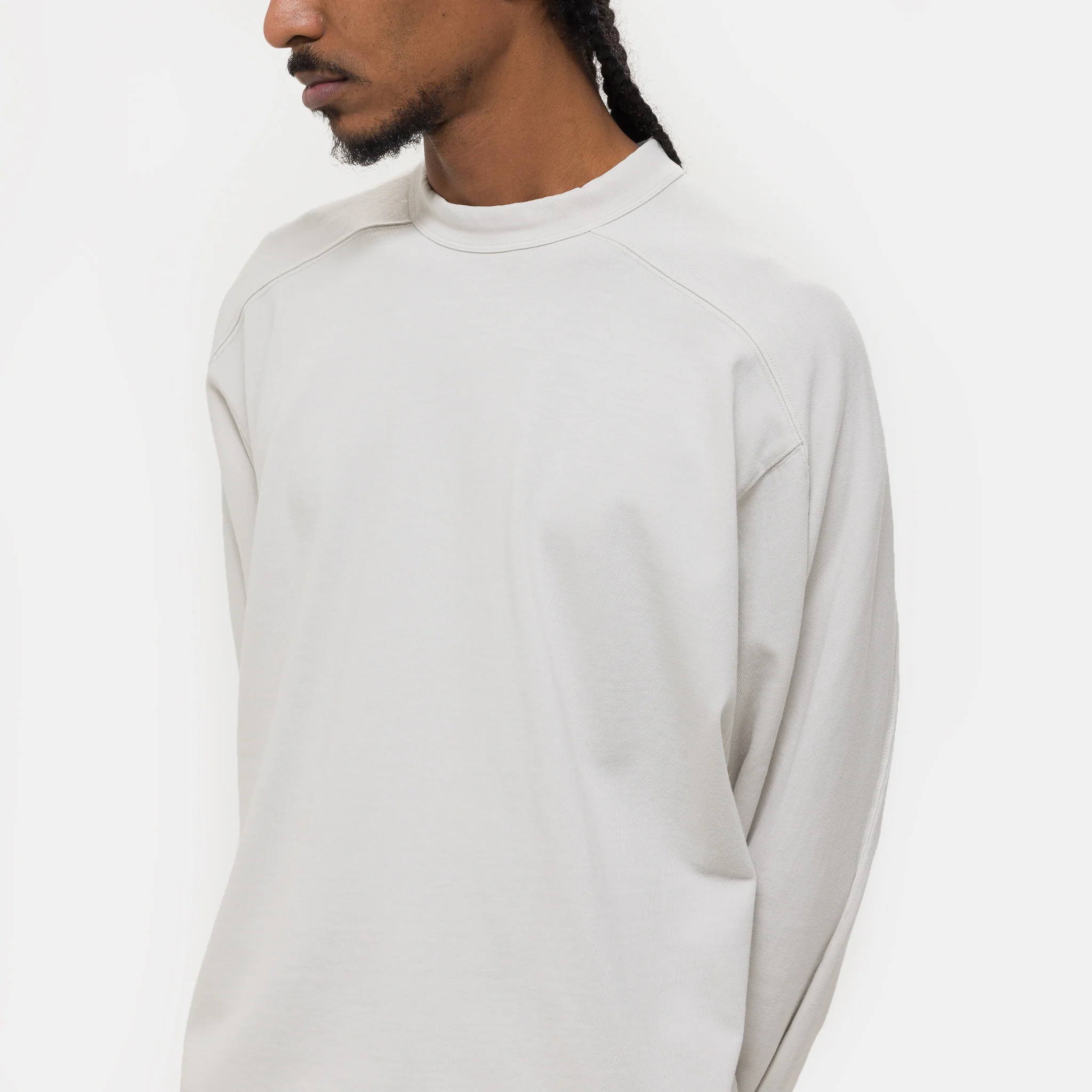 Heavy LS Tee in White - Image 4