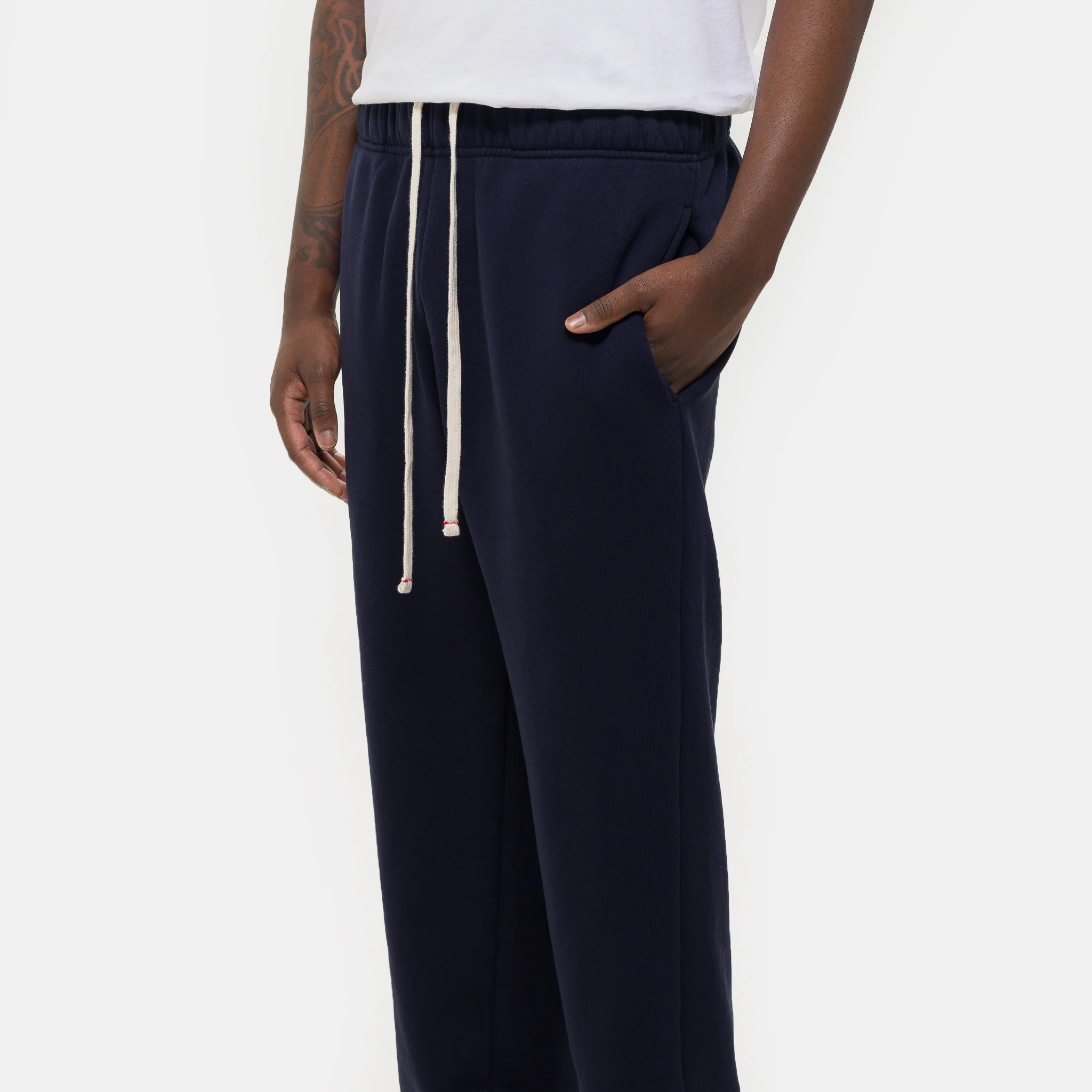 Heavyweight Classic Sweatpant in Navy - Image 4