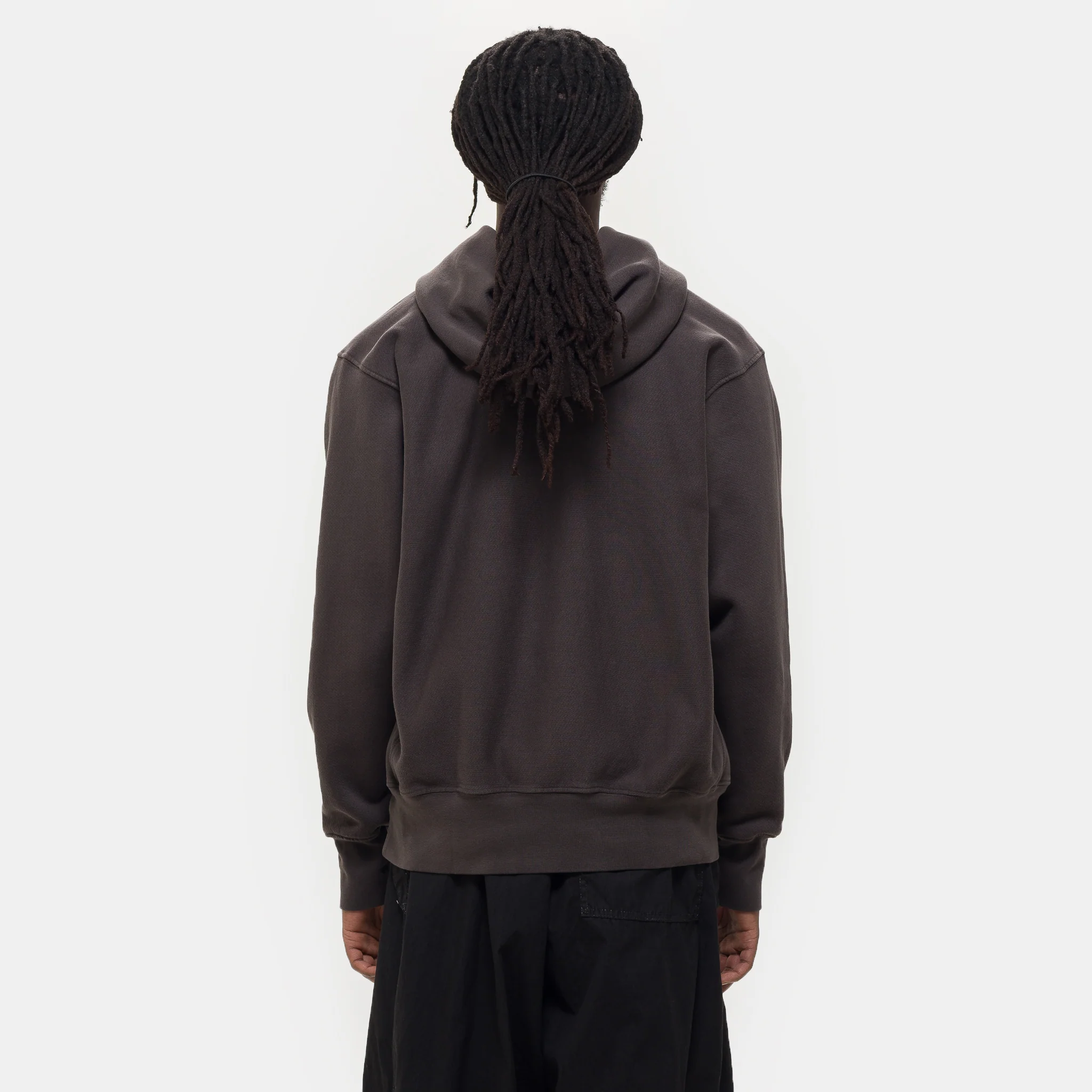 Heavyweight Hoodie in Vintage Black - Image 3