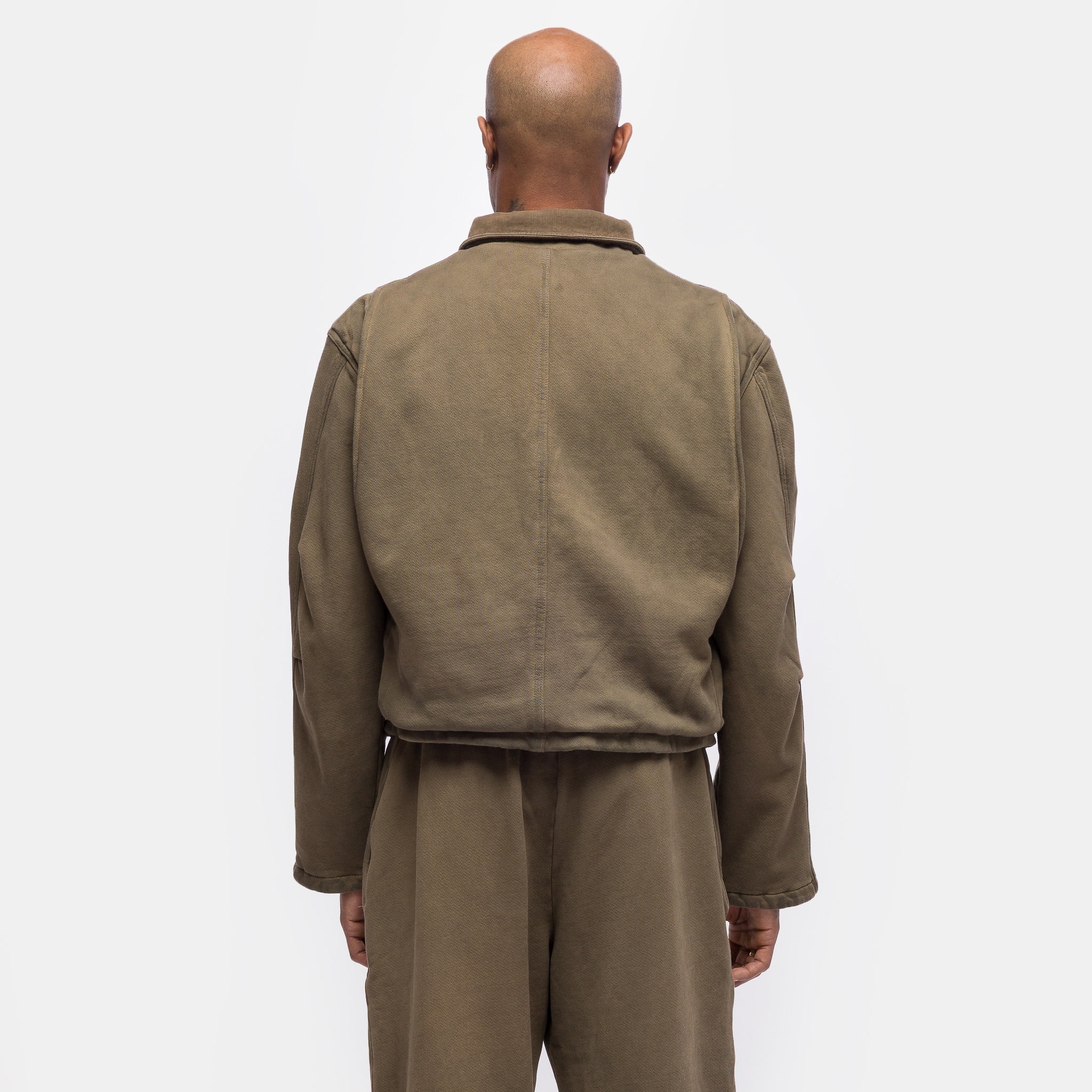 Heavyweight Utility Jacket in Aloe Oil - Image 3