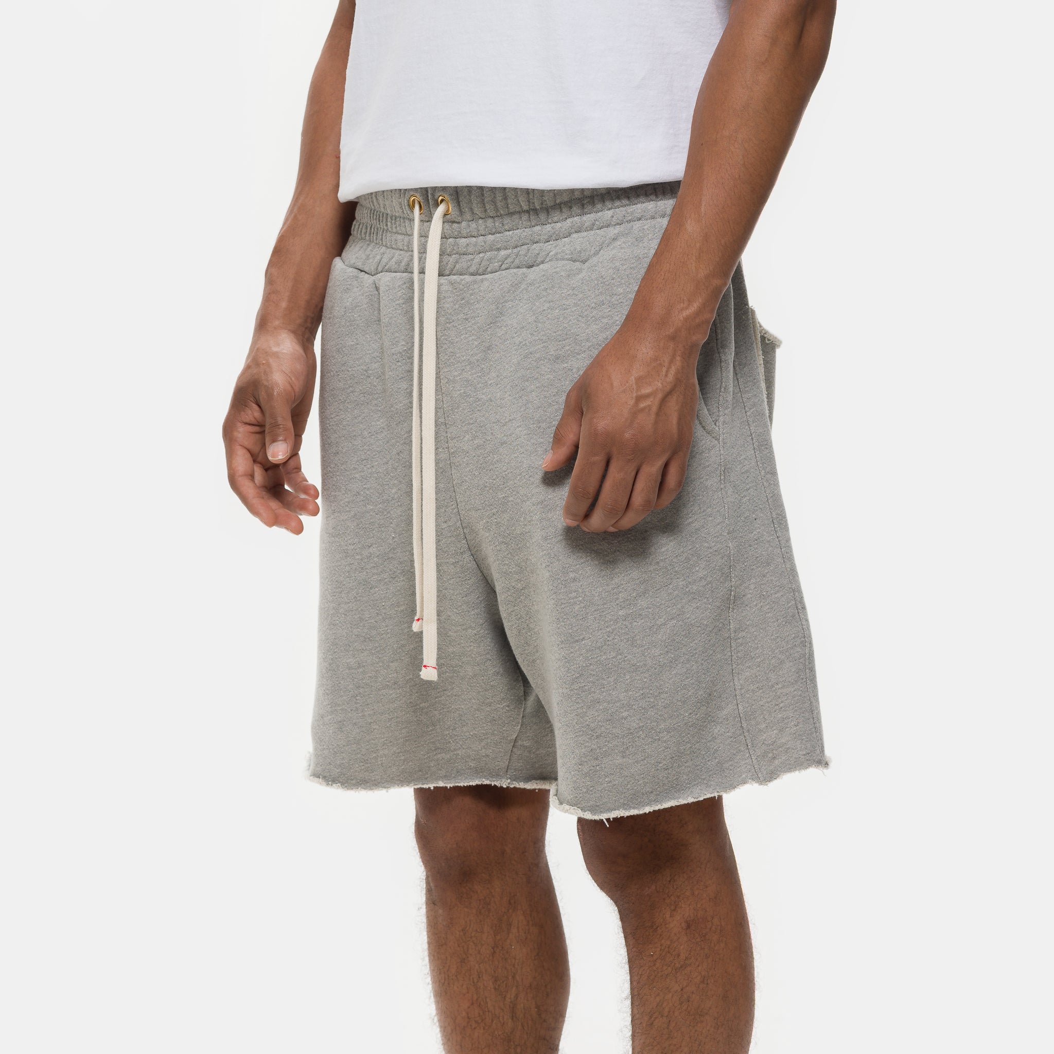 Heavyweight Yacht Short in in Heather Grey - Image 4