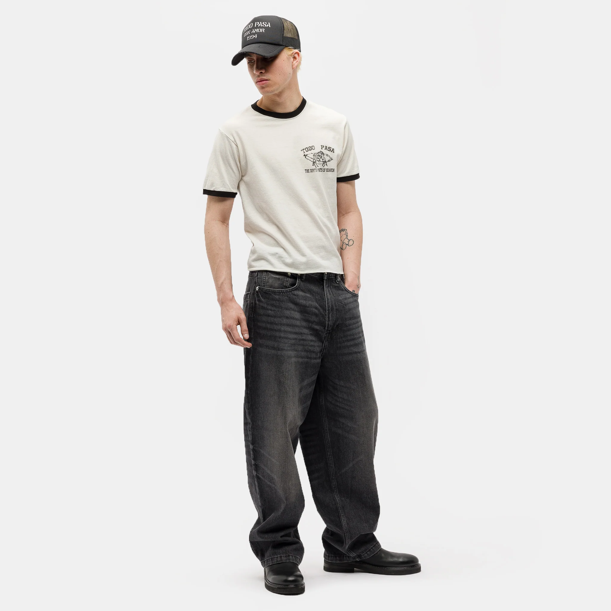 Heighliner Denim Jean in Black - Image 2